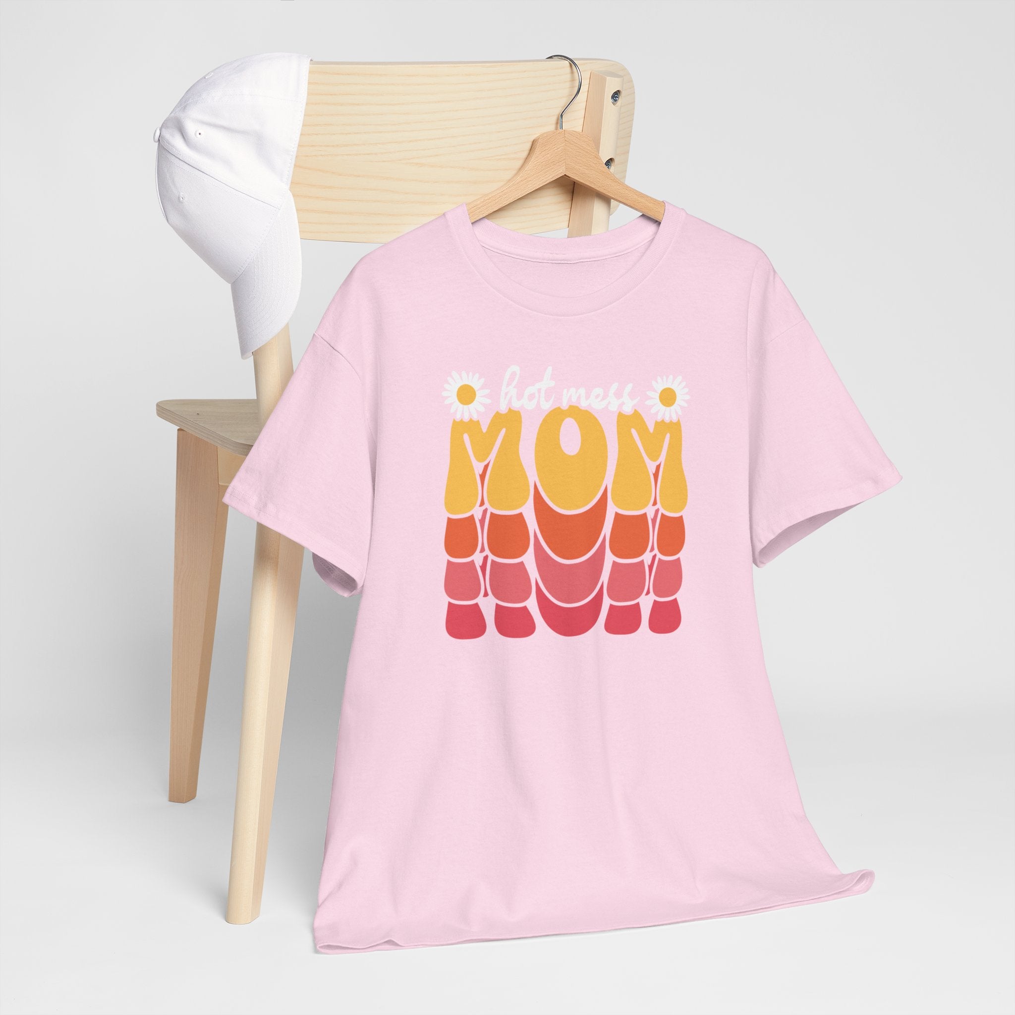Moederdag Mama Cadeau - T-shirt - Hot Mess Mom - Oversized - #31