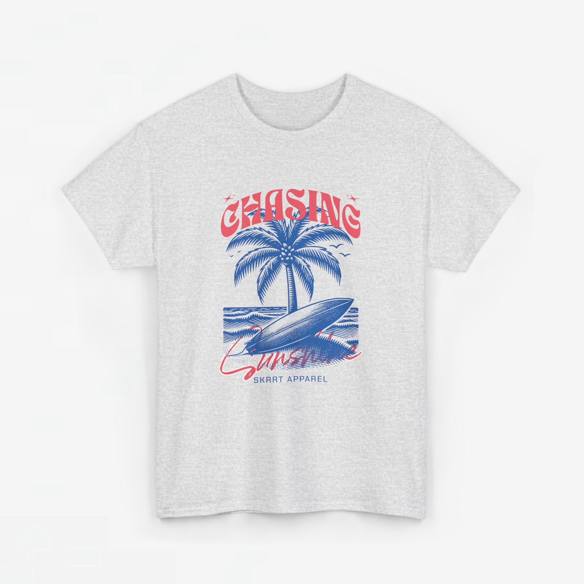 Dames Zomer Oversized T-shirt met print - Chasing Sunshine