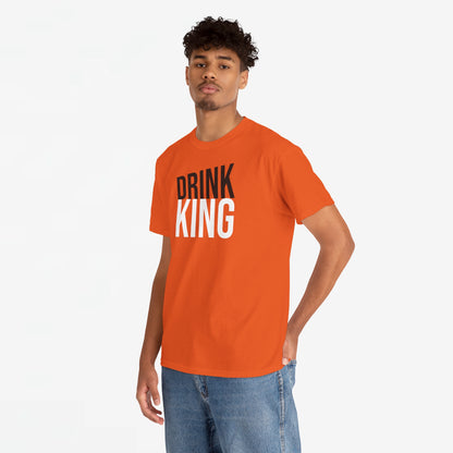 Drink King | Front Print | Koningsdag T-shirt | Oversized