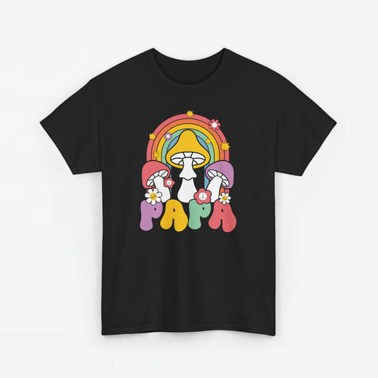 Vaderdag Papa Cadeau - T-shirt - Mushroom Papa - Oversized #38