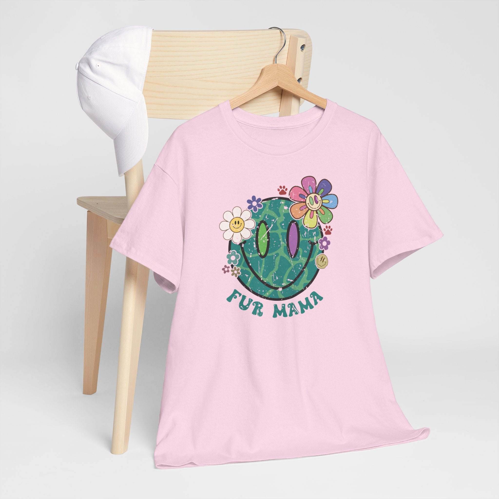 Moederdag Mama Cadeau - T-shirt - Fur Mama - Oversized - #59
