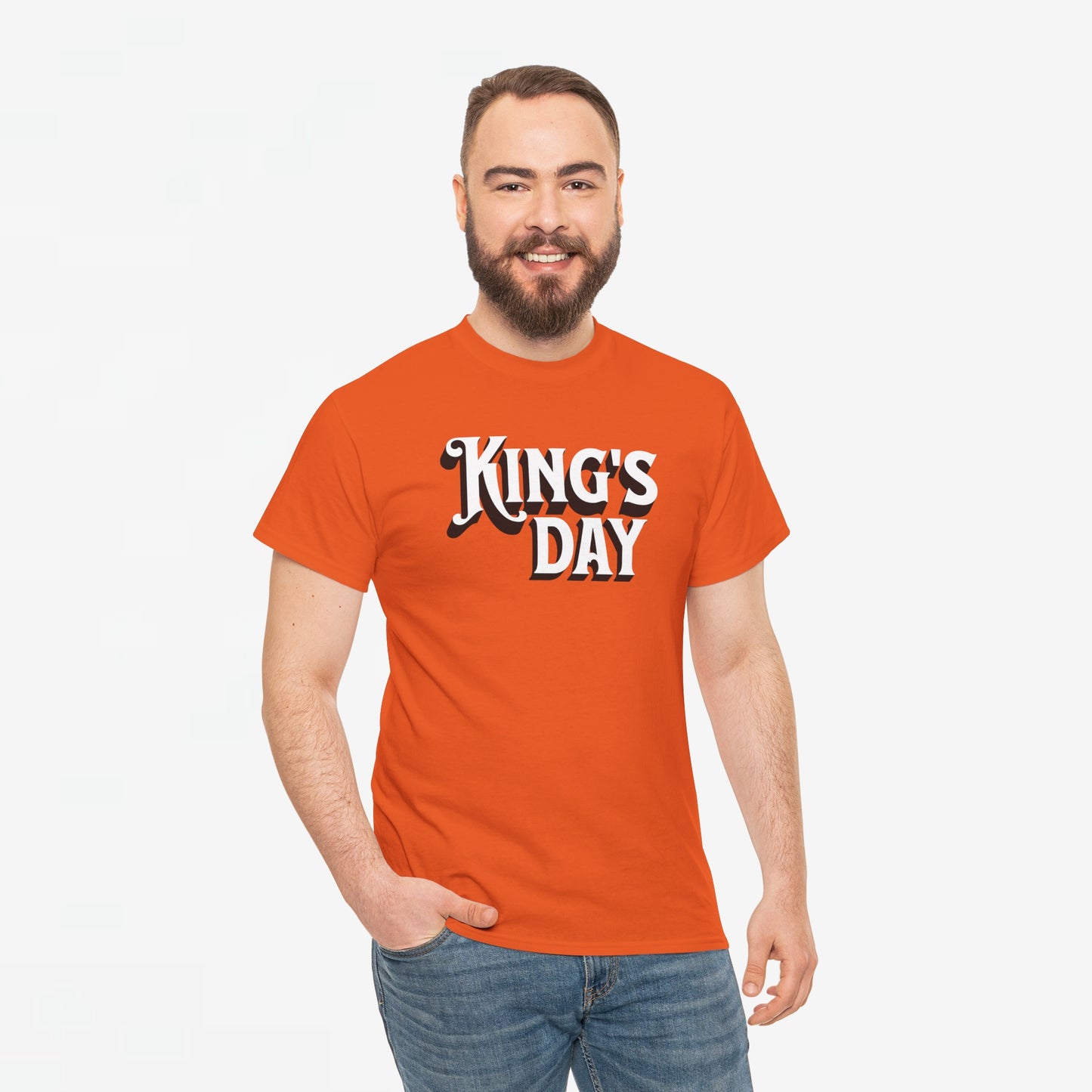 King's Day | Front Print | Koningsdag T-shirt | Oversized