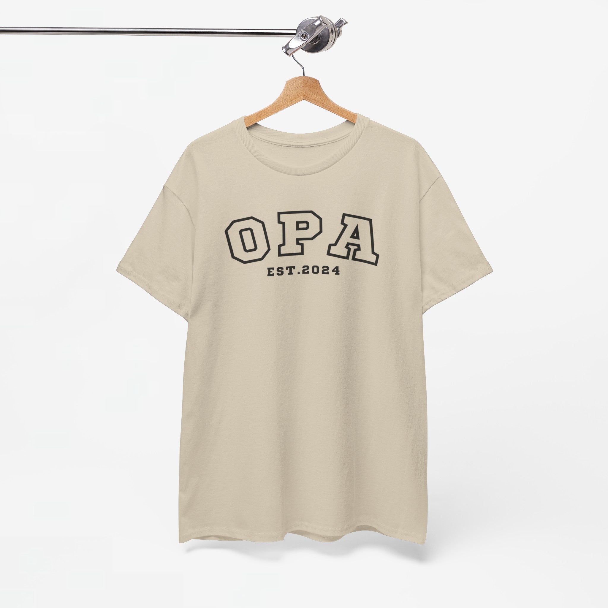 Gepersonaliseerd Opa T-shirt met EST jaartal