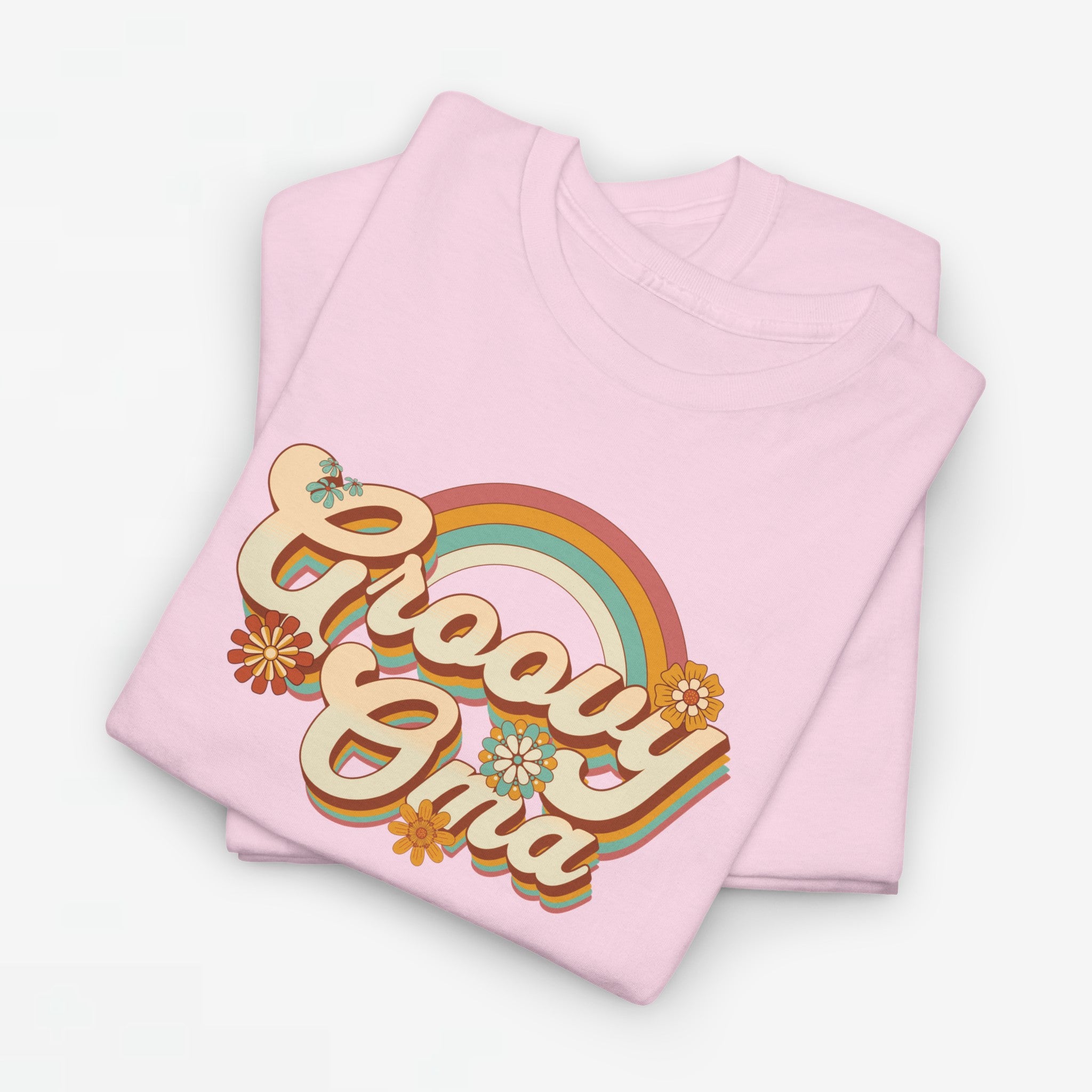 Moederdag Mama Cadeau - T-shirt - Groovy Oma - Oversized - #77