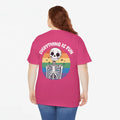 Gay Pride T-shirt - Skelet Everything is Fun - Back Print - Oversized #66