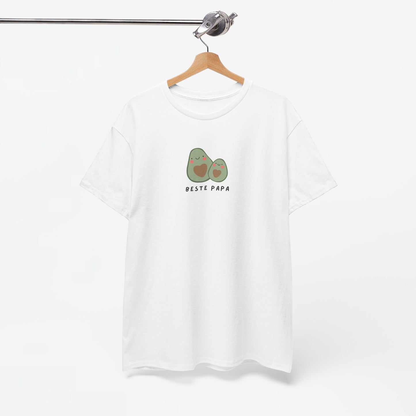 Vaderdag Papa Cadeau - T-shirt - Beste Papa Avocado - Oversized #62