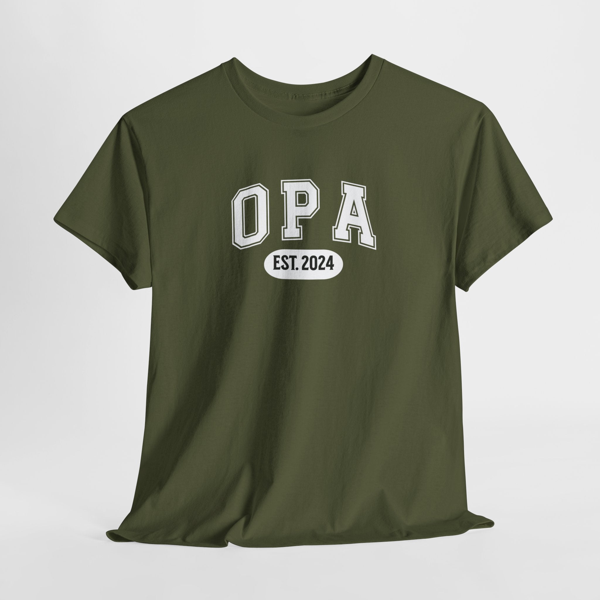 Gepersonaliseerd Opa T-shirt met EST jaartal