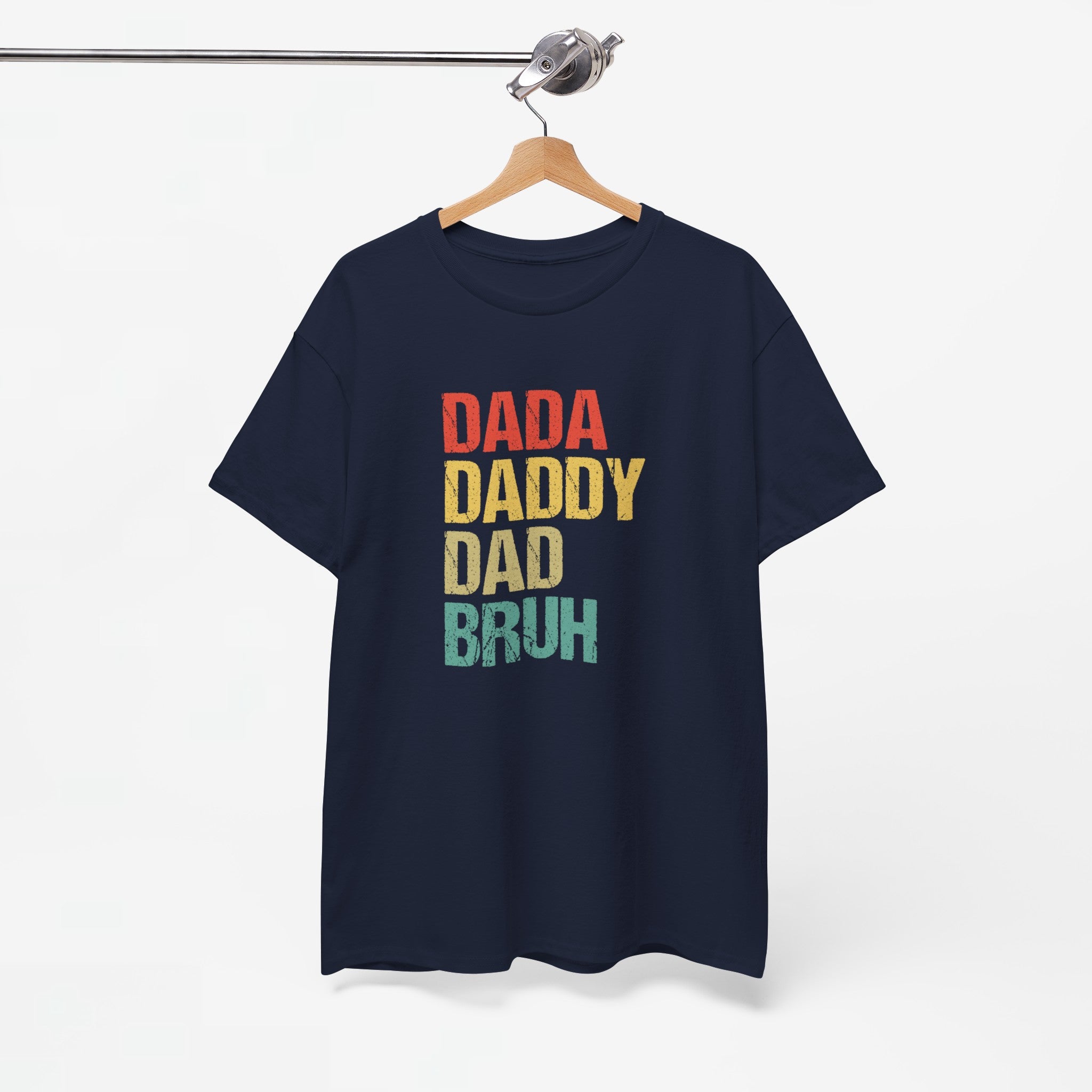 Vaderdag Papa Cadeau - T-shirt - Dada Daddy Dad Bruh - Oversized #28