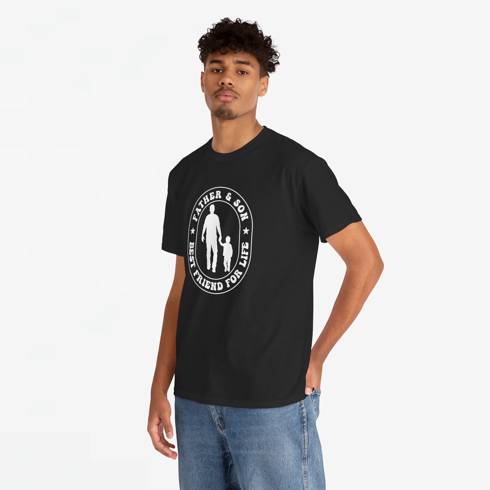 Vaderdag Papa Cadeau - T-shirt - Father & Son Best friend for life - Oversized #20