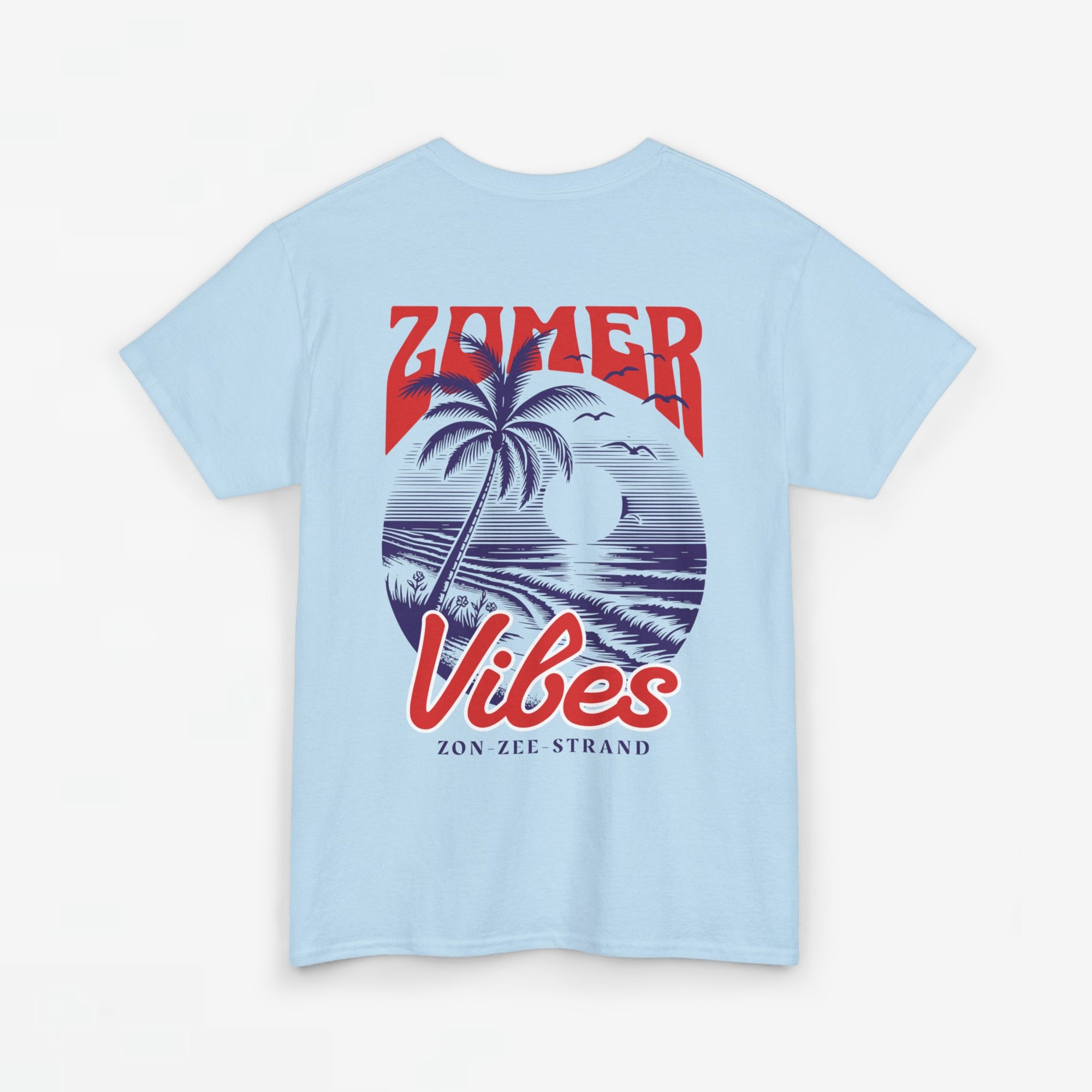 Zomer T-shirt voor Heren - Skrrtshirt Zomervakantie Oversized Tee #1 - Zomer Vibes