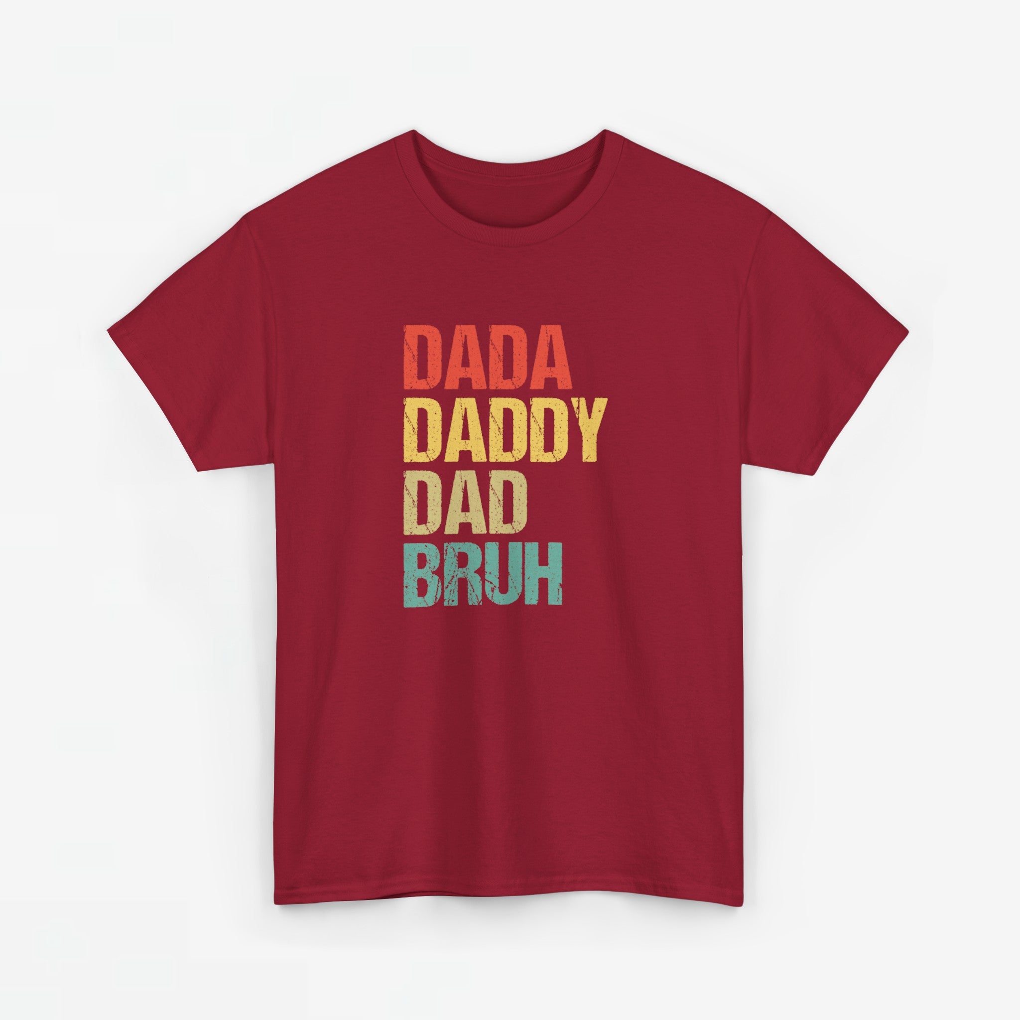 Vaderdag Papa Cadeau - T-shirt - Dada Daddy Dad Bruh - Oversized #28