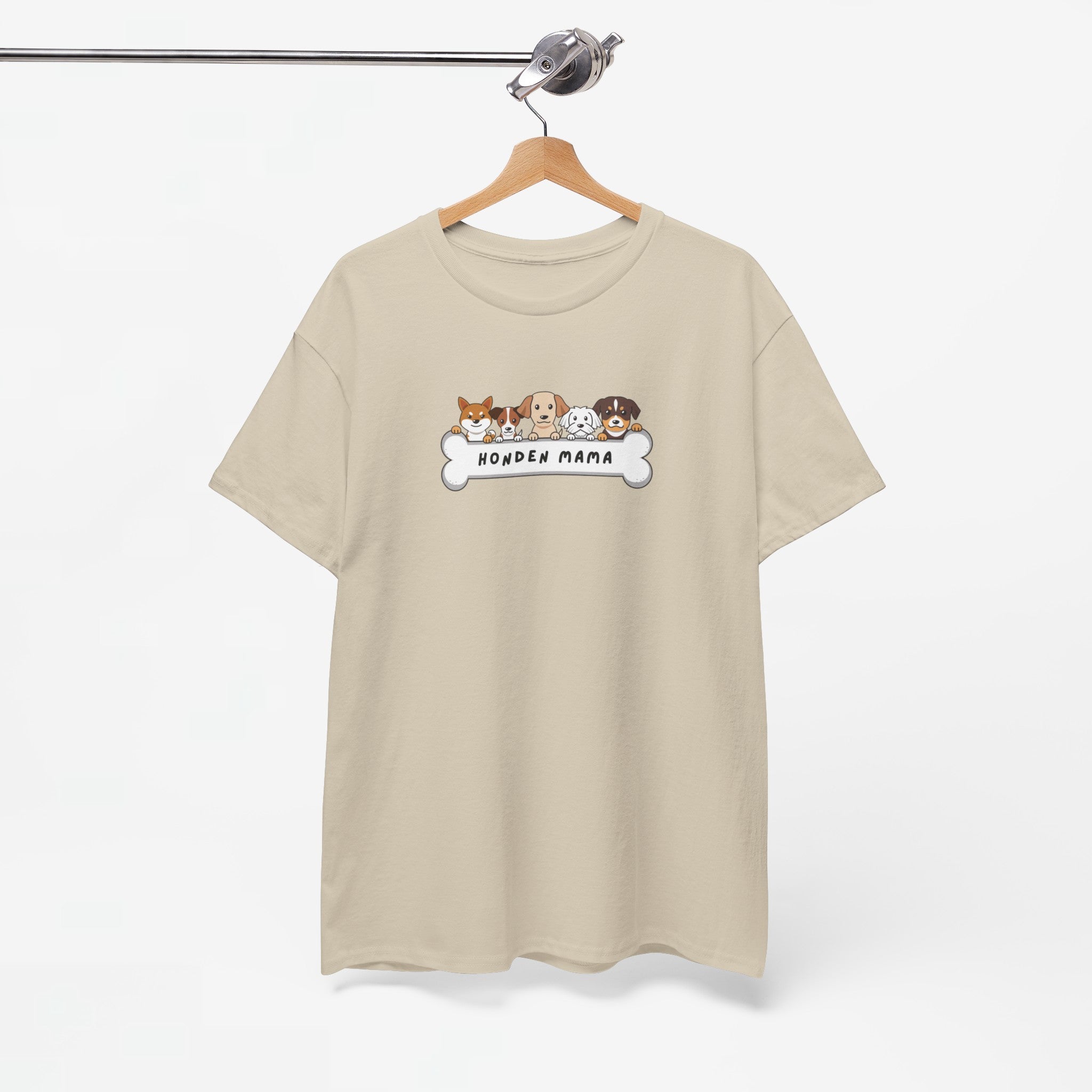 Moederdag Mama Cadeau - T-shirt - Honden Mama - Oversized - #66