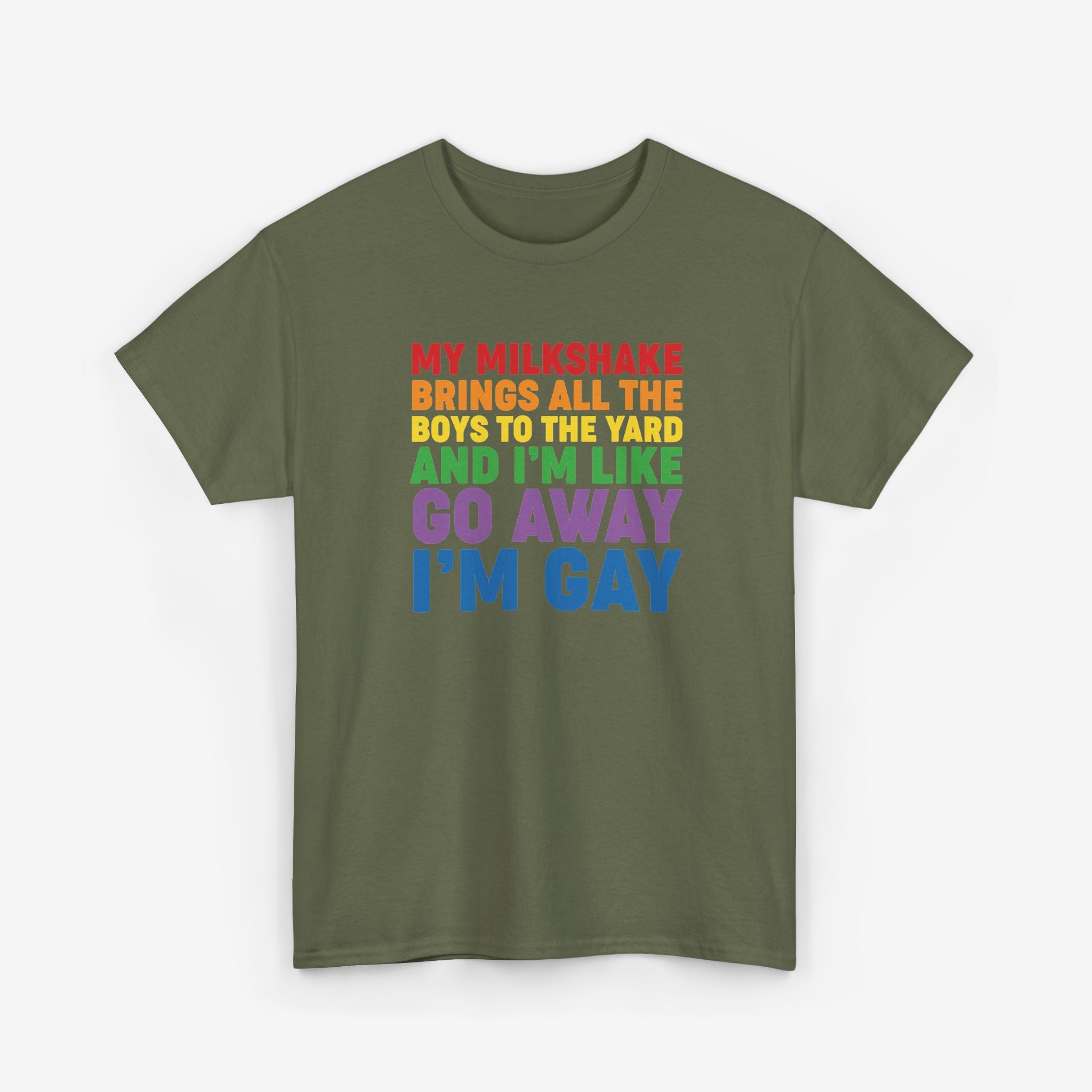Gay Pride T-shirt - Go Away I'm Gay | SkrrtShirt