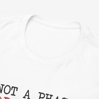 Gay Pride T-shirt - Not a phase (zwarte tekst) - Oversized #3