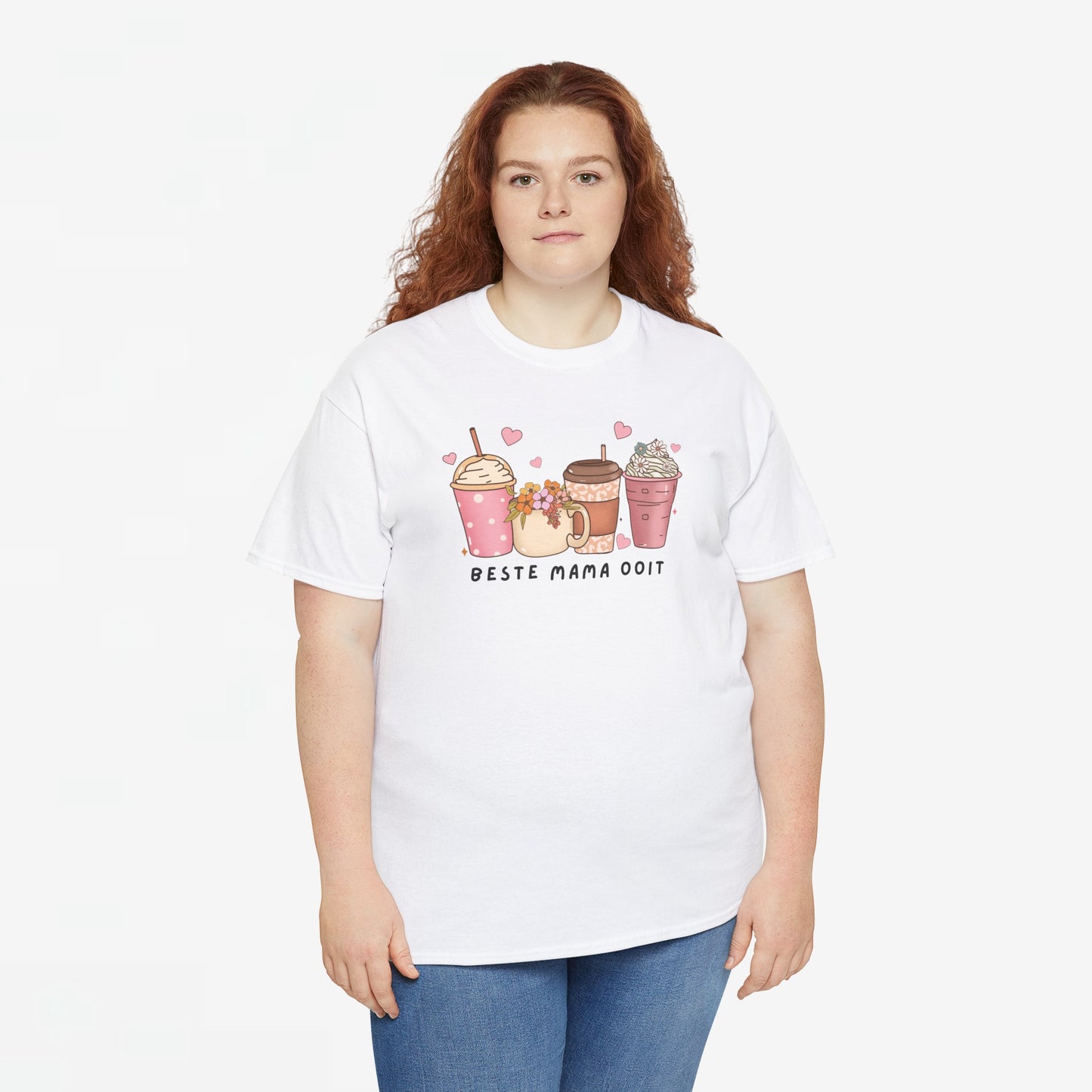 Moederdag Mama Cadeau - T-shirt - Beste Mama Ooit - Oversized - #13
