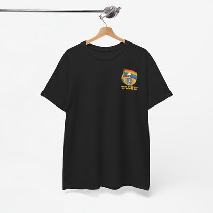 Gay Pride T-shirt - Skelet I used to be dead but now I'm Gay - Back Print - Oversized #78