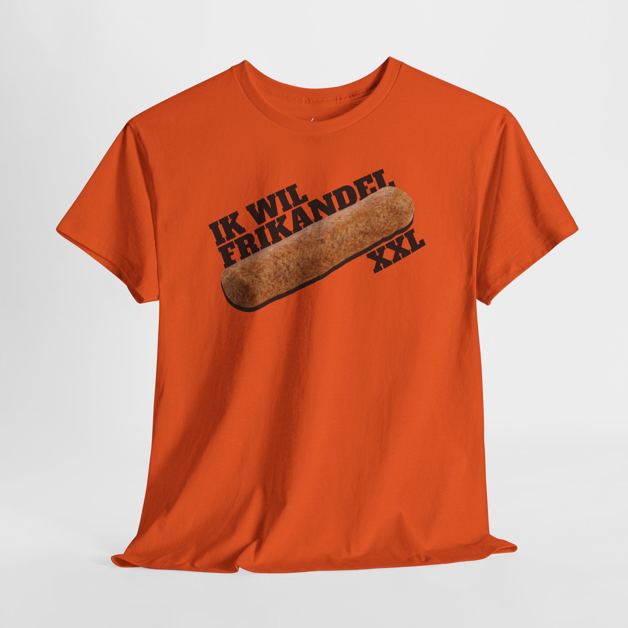Ik wil Frikandel XXL | Front Print | Koningsdag T-shirt | Oversized