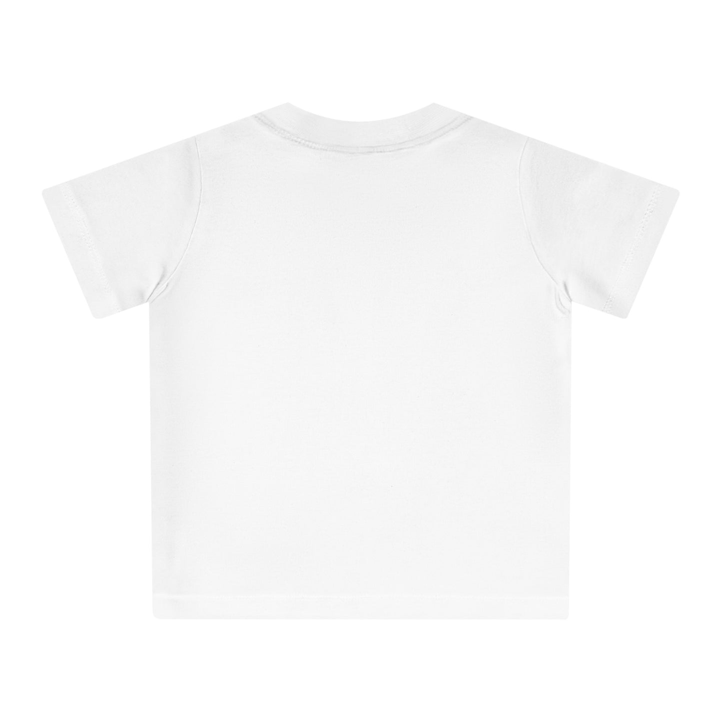 Baby T-shirt voor EK, WK en Koningsdag - ORANJE tekst