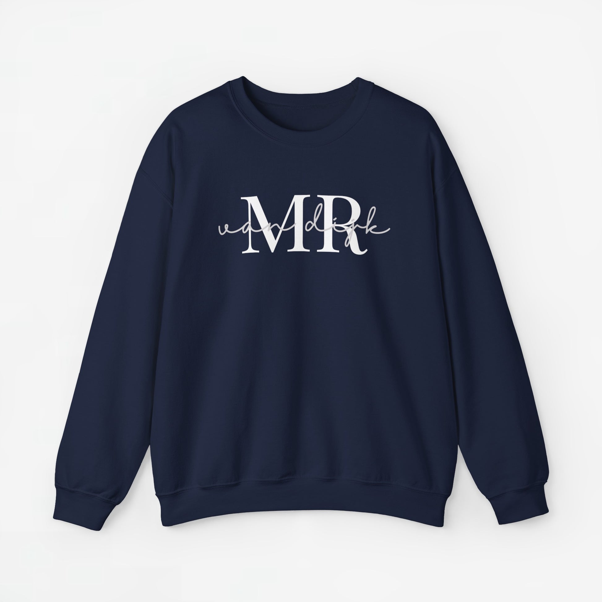 Gepersonaliseerde Bruiloft en trouwdag truien cadeau - MR & MRS Koppel Huwelijksreis truien met Achternaam #6