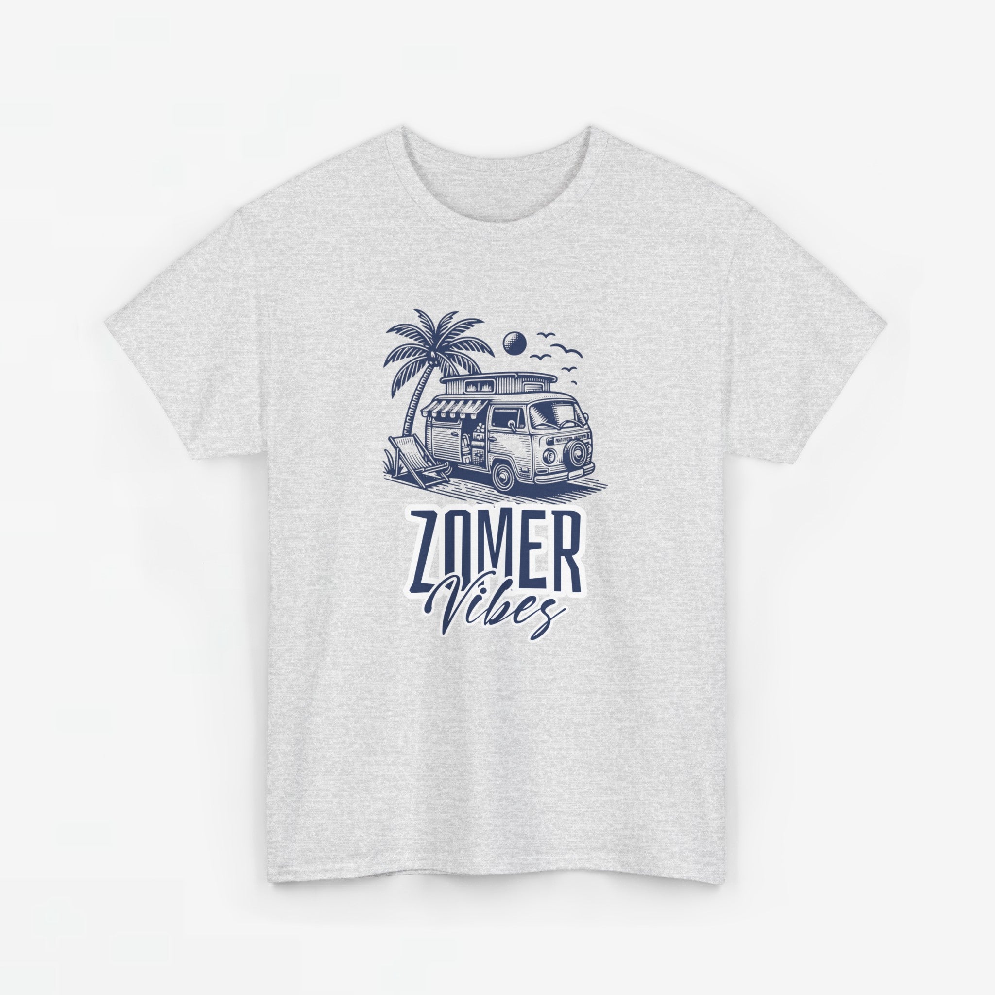 Dames Zomer Oversized T-shirt met print - Camper Zomer Vibes