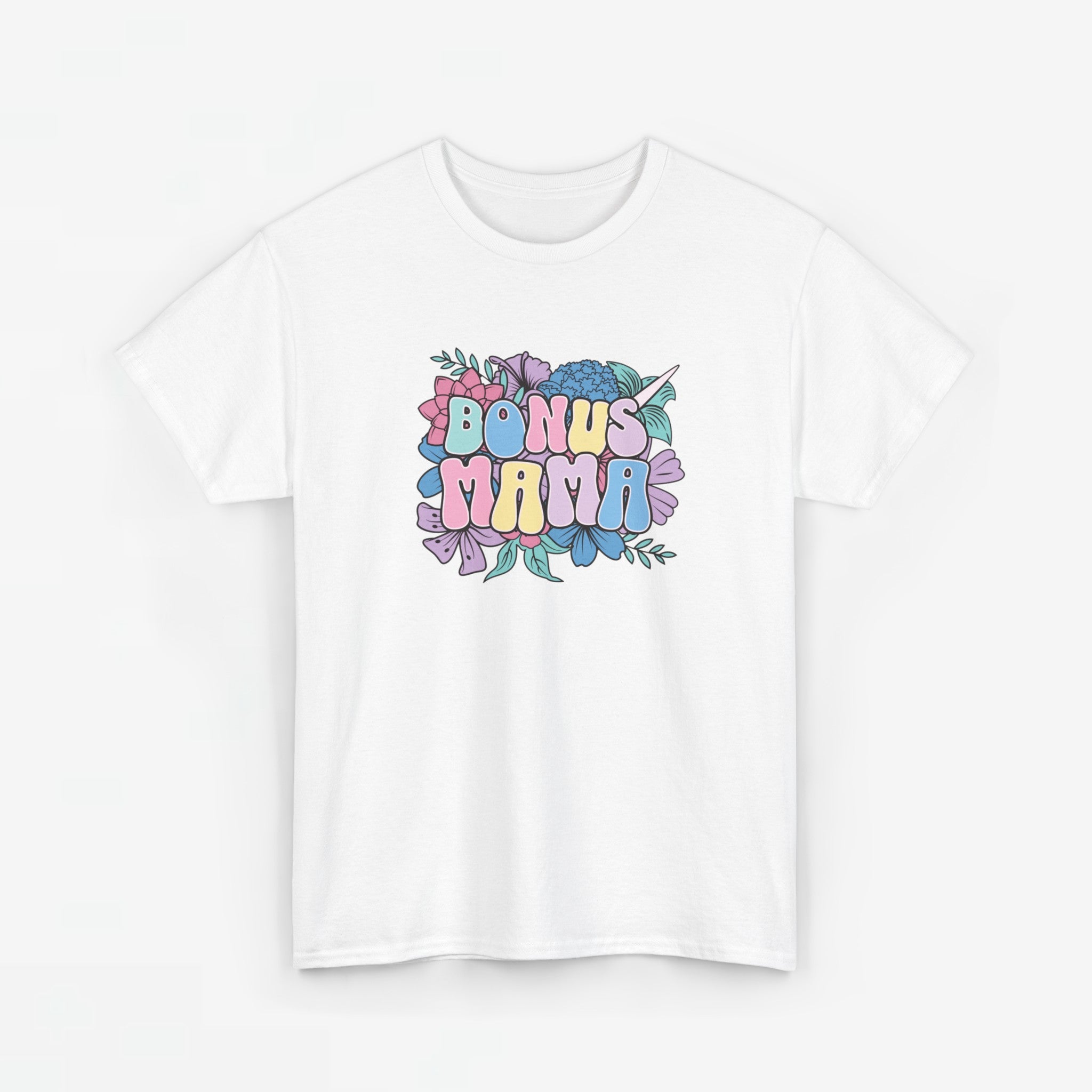 Moederdag Mama Cadeau - T-shirt - Bonus Mama - Oversized - #78