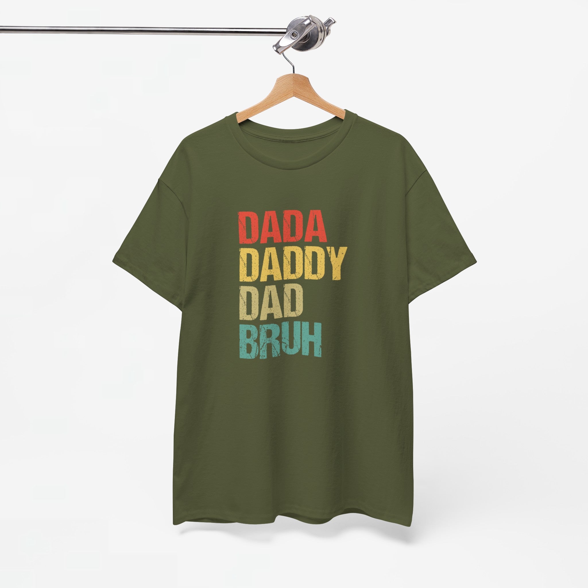Vaderdag Papa Cadeau - T-shirt - Dada Daddy Dad Bruh - Oversized #28