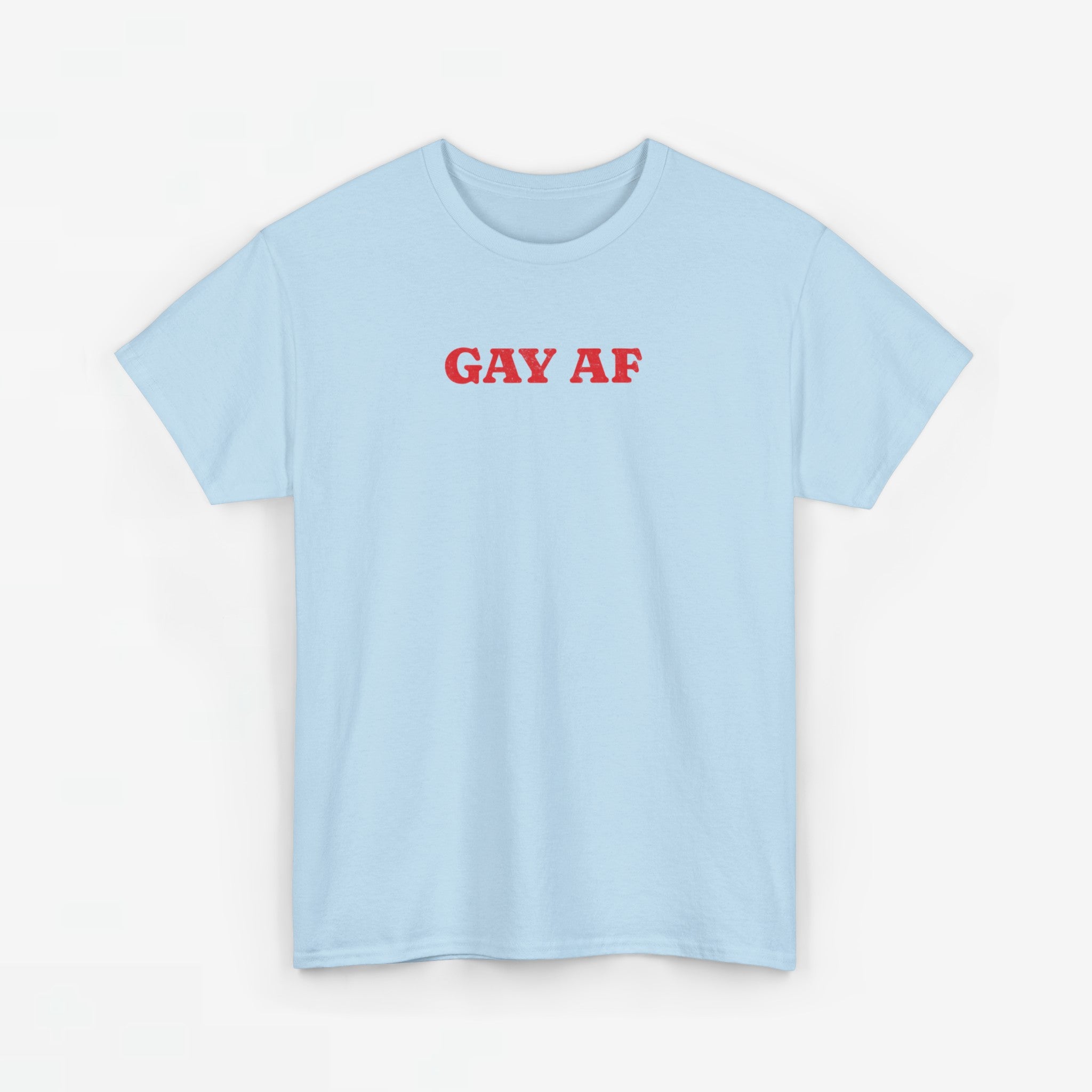 Gay Pride T-shirt -  Gay AF - Oversized Tee