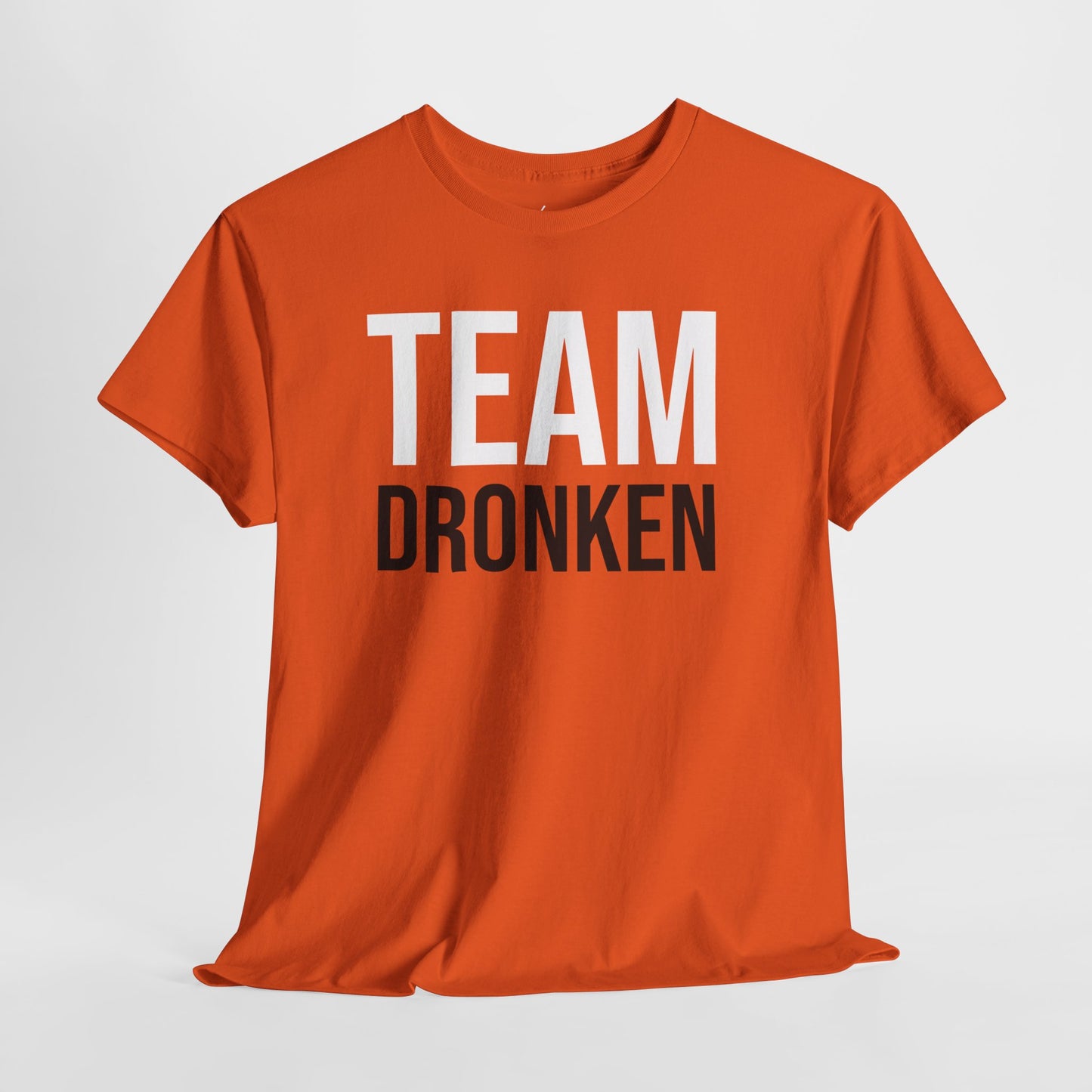 Team Dronken | Front Print | Koningsdag T-shirt | Oversized