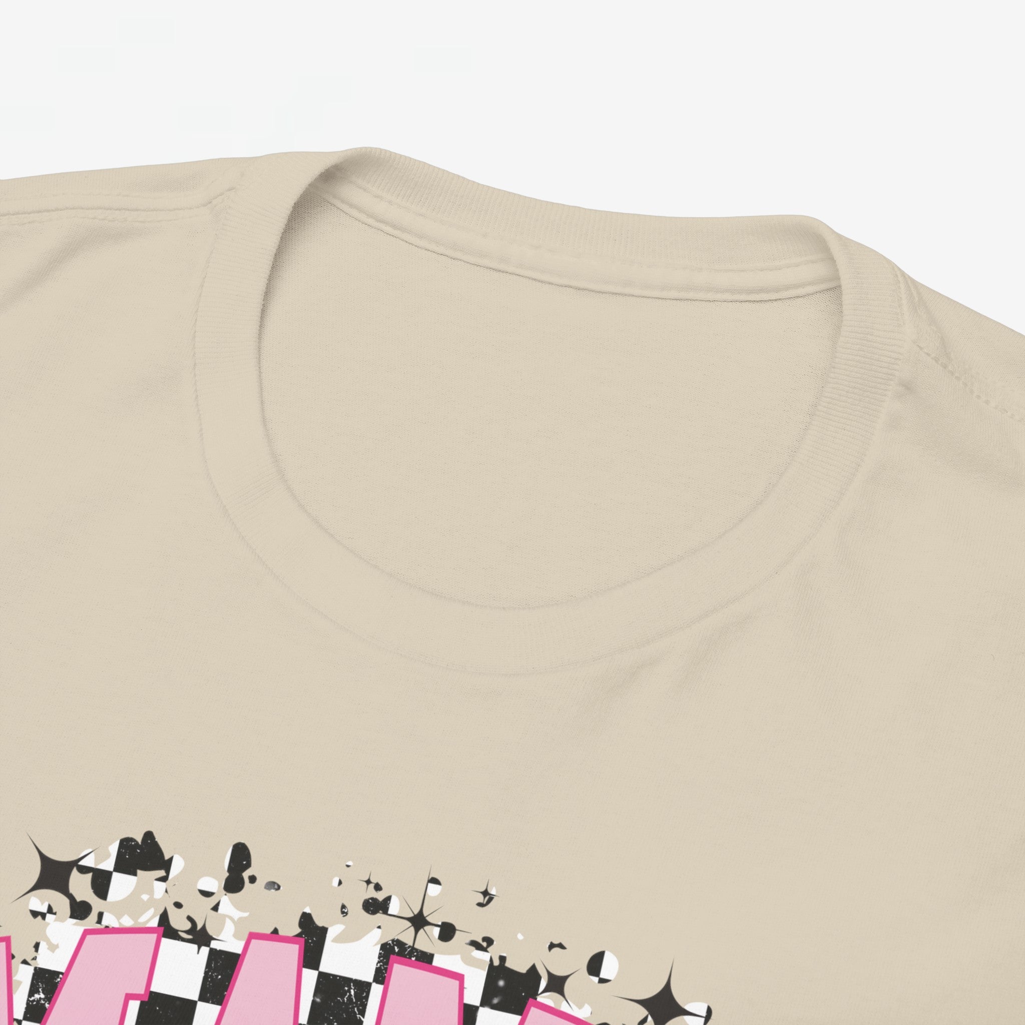 Moederdag Mama Cadeau - T-shirt - Retro Roze Strik - Oversized - #24