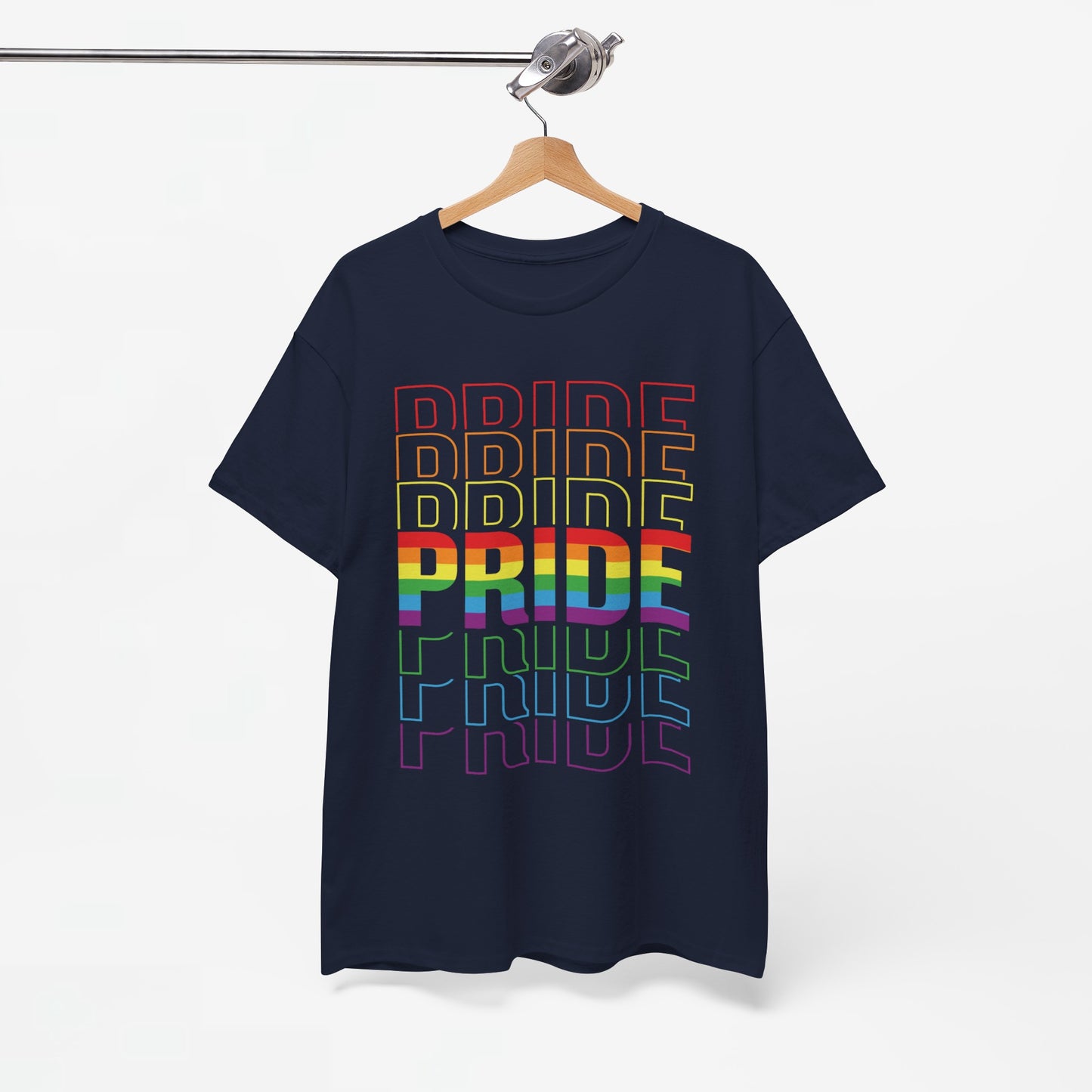 Gay Pride T-shirt - Pride Tekst - Oversized #51
