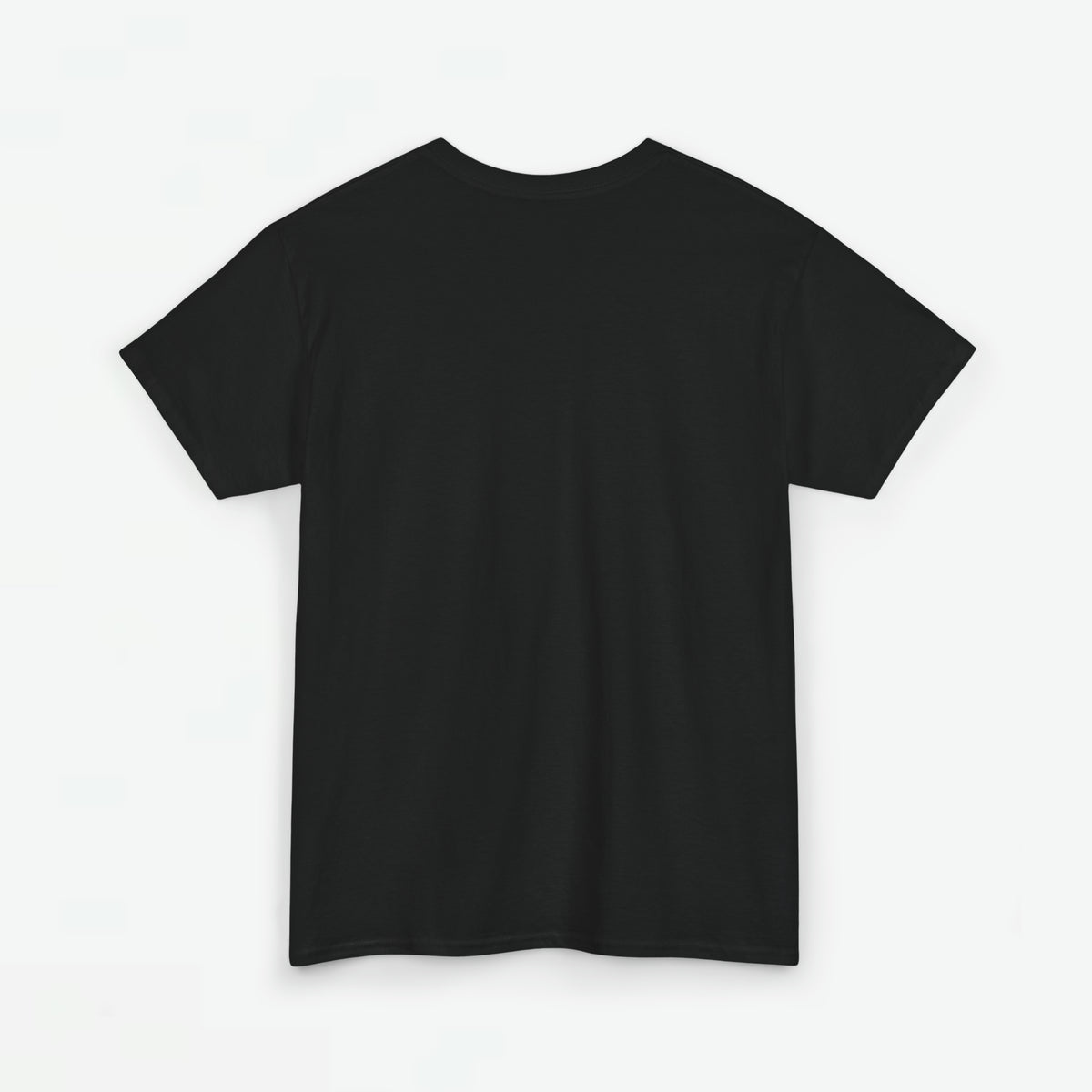 Zwarte oversize T-shirt zonder zichtbare print