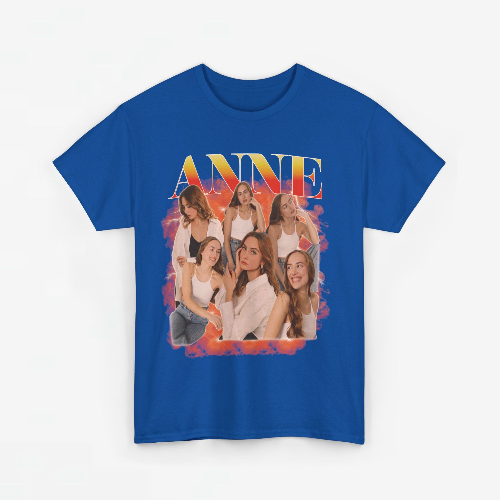 Gepersonaliseerde Cadeau - Vriendin/Vrouw Foto T-shirt - Grappige 90s Bootleg Shirt