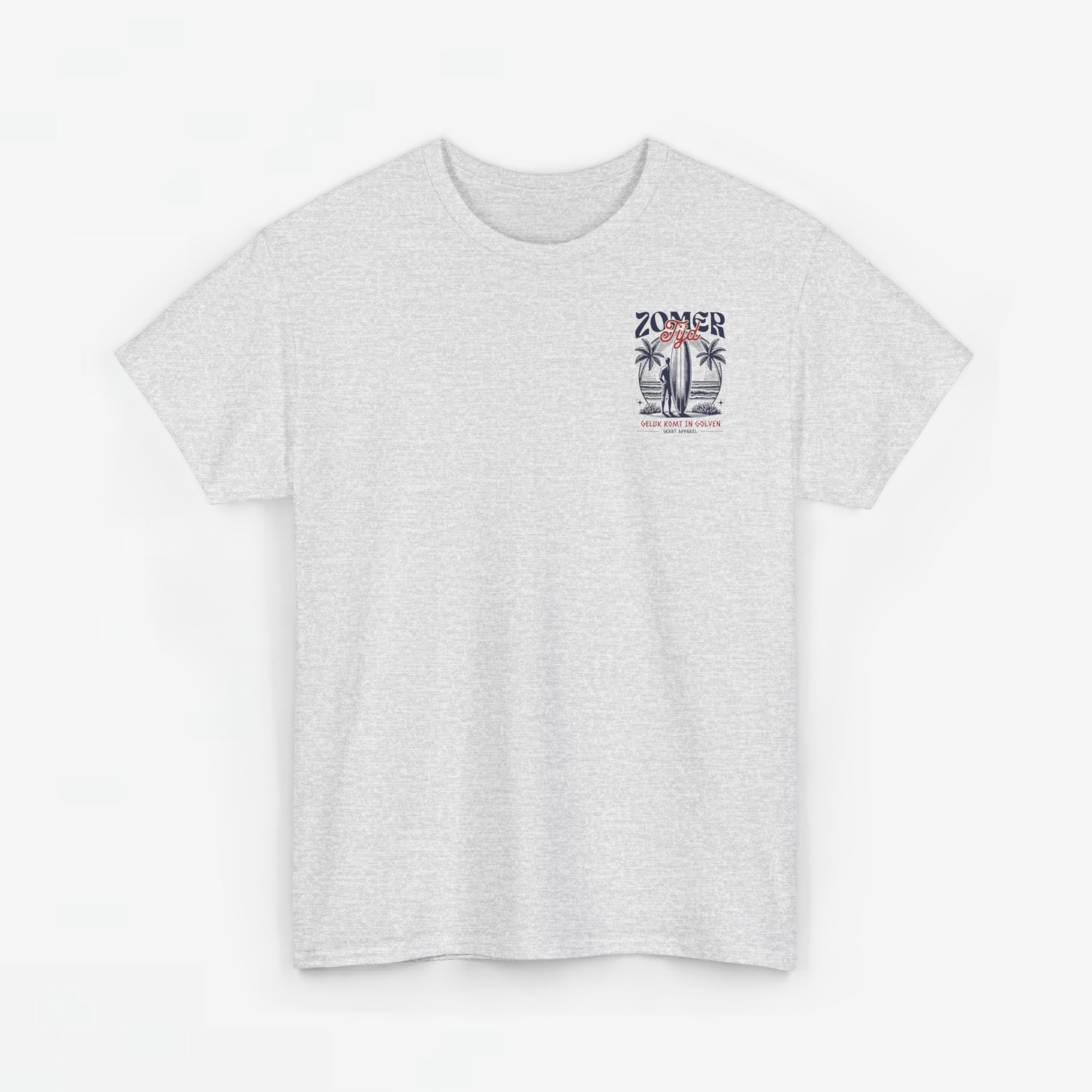 Zomer T-shirt voor Heren - Skrrtshirt Zomervakantie Oversized Tee #4- Zomer Tijd
