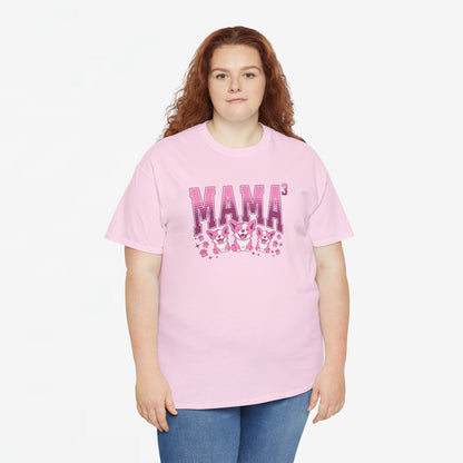 Moederdag Mama Cadeau - T-shirt - Mama van 3 - Oversized - #92