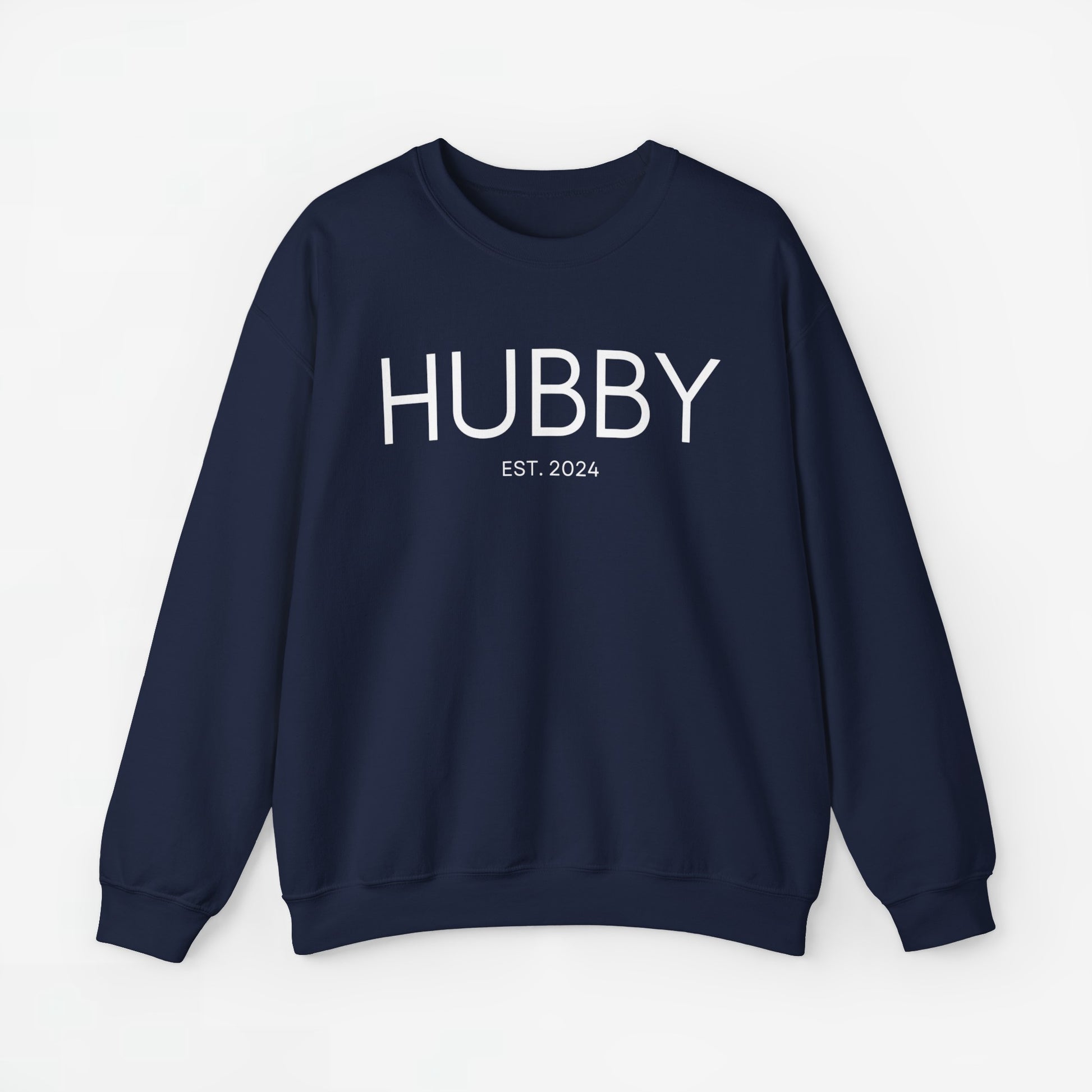 Gepersonaliseerde Bruiloft en trouwdag truien cadeau - Wifey & Hubby Koppel Huwelijksreis truien met EST Jaar #3