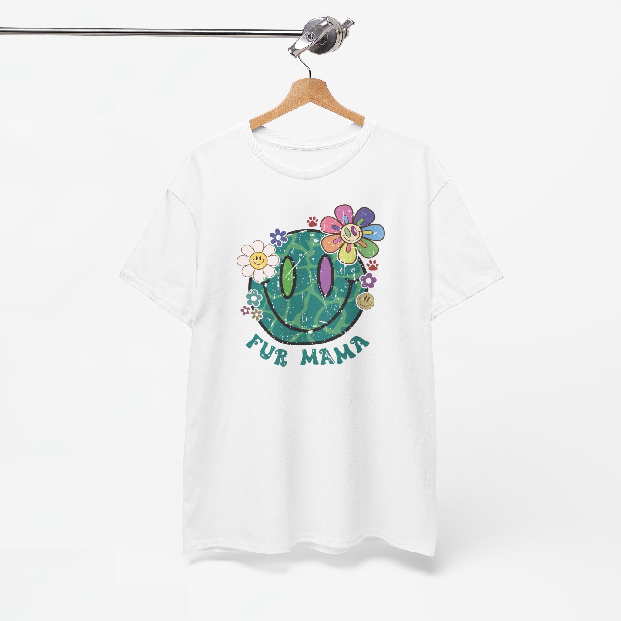 Moederdag Mama Cadeau - T-shirt - Fur Mama - Oversized - #59