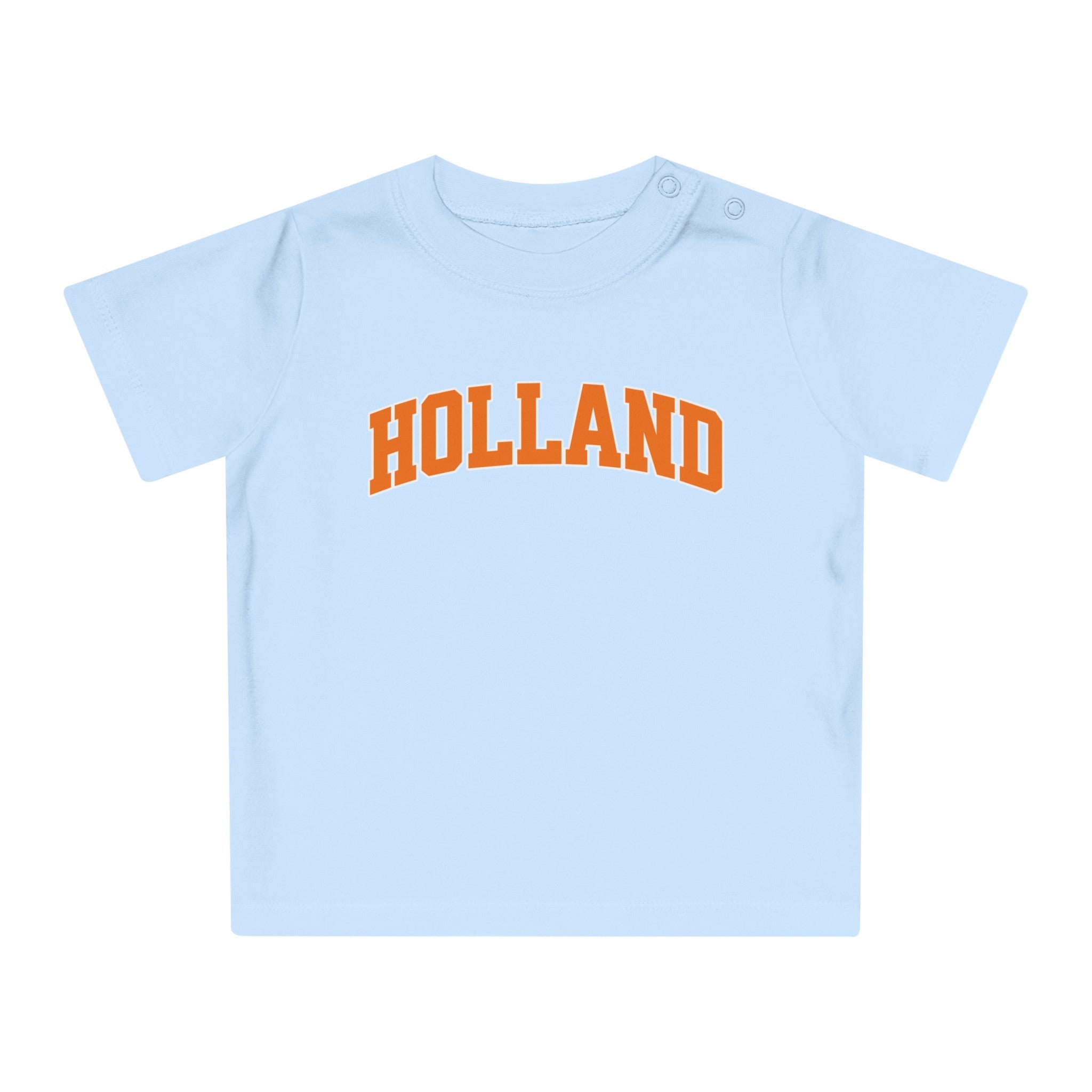 Baby T-shirt voor EK, WK en Koningsdag - HOLLAND