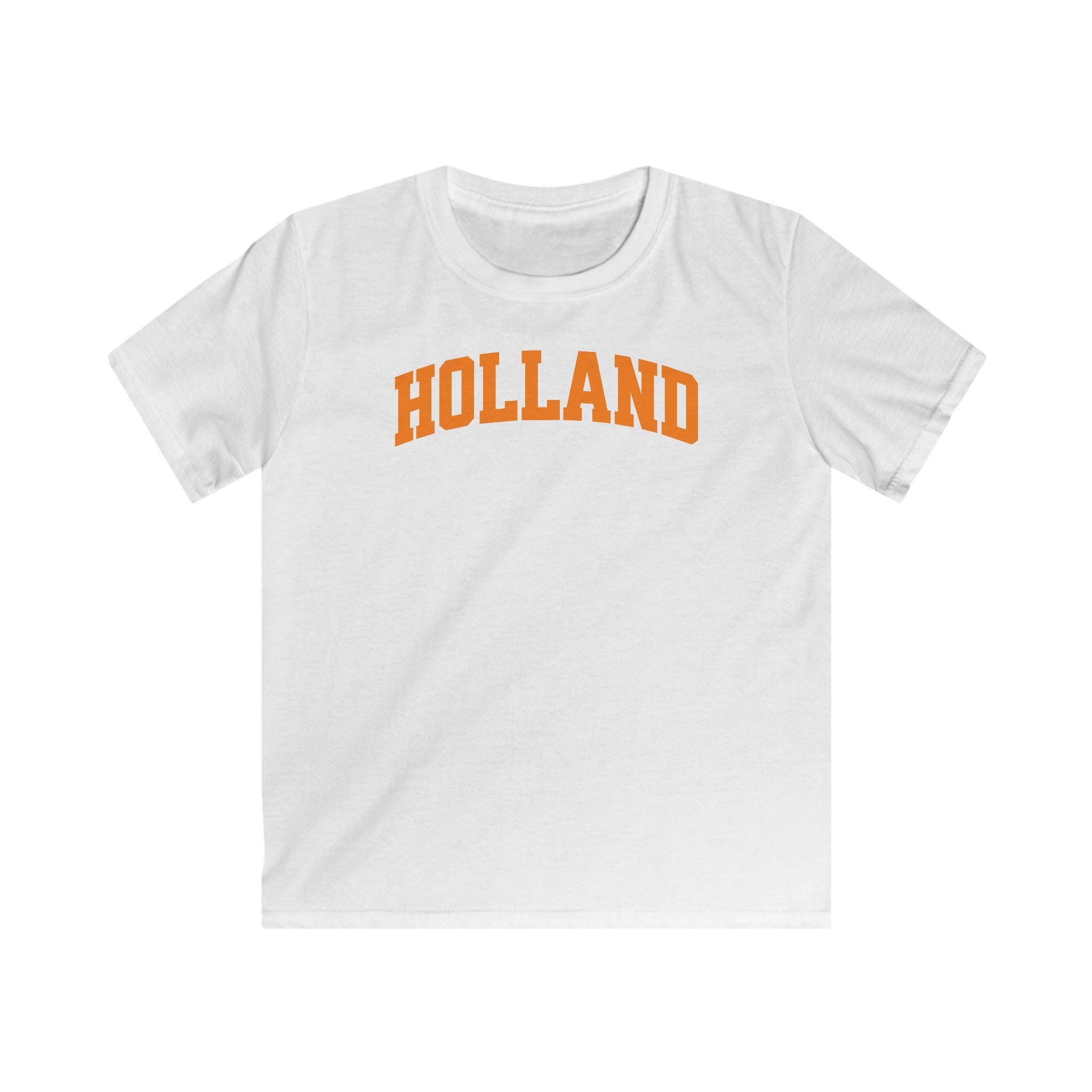 Kind Voetbal T-shirt - EK, WK en Koningsdag Kinderkleding - HOLLAND