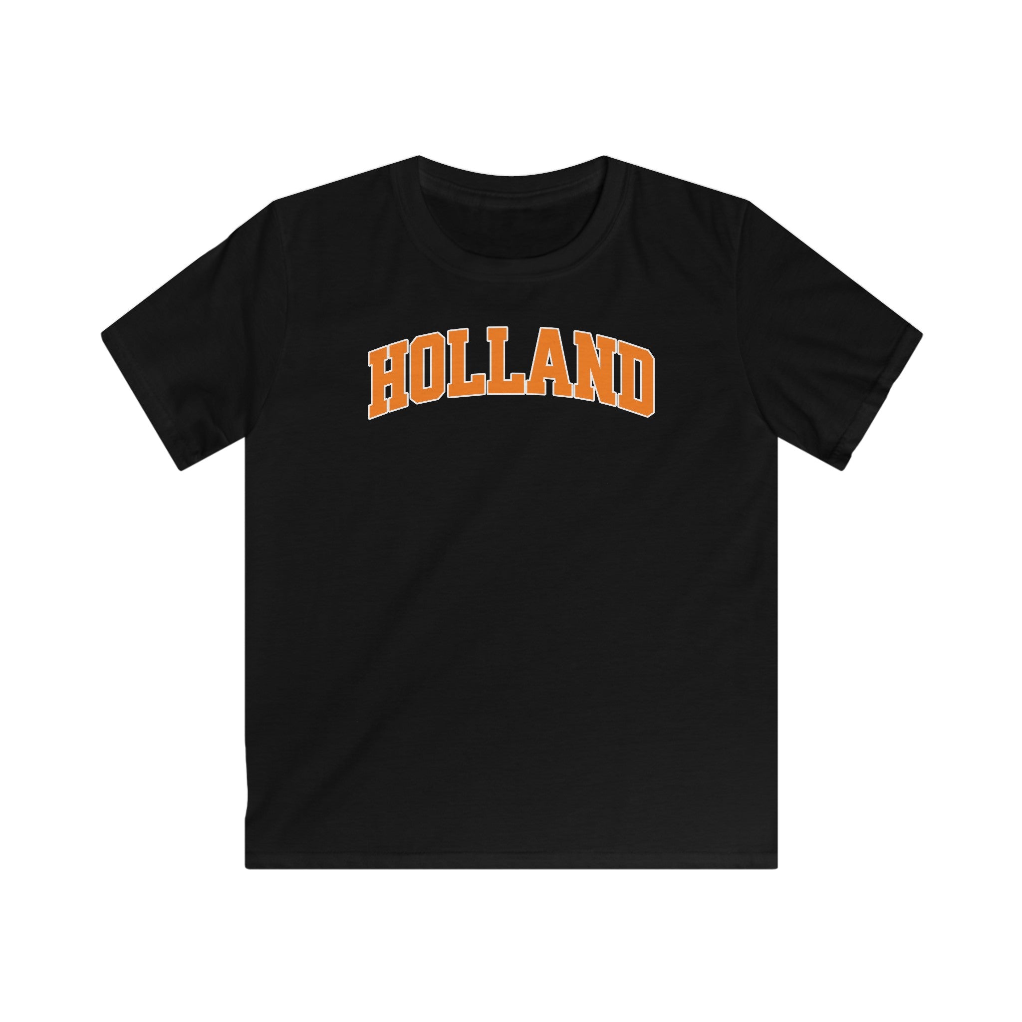 Kind Voetbal T-shirt - EK, WK en Koningsdag Kinderkleding - HOLLAND