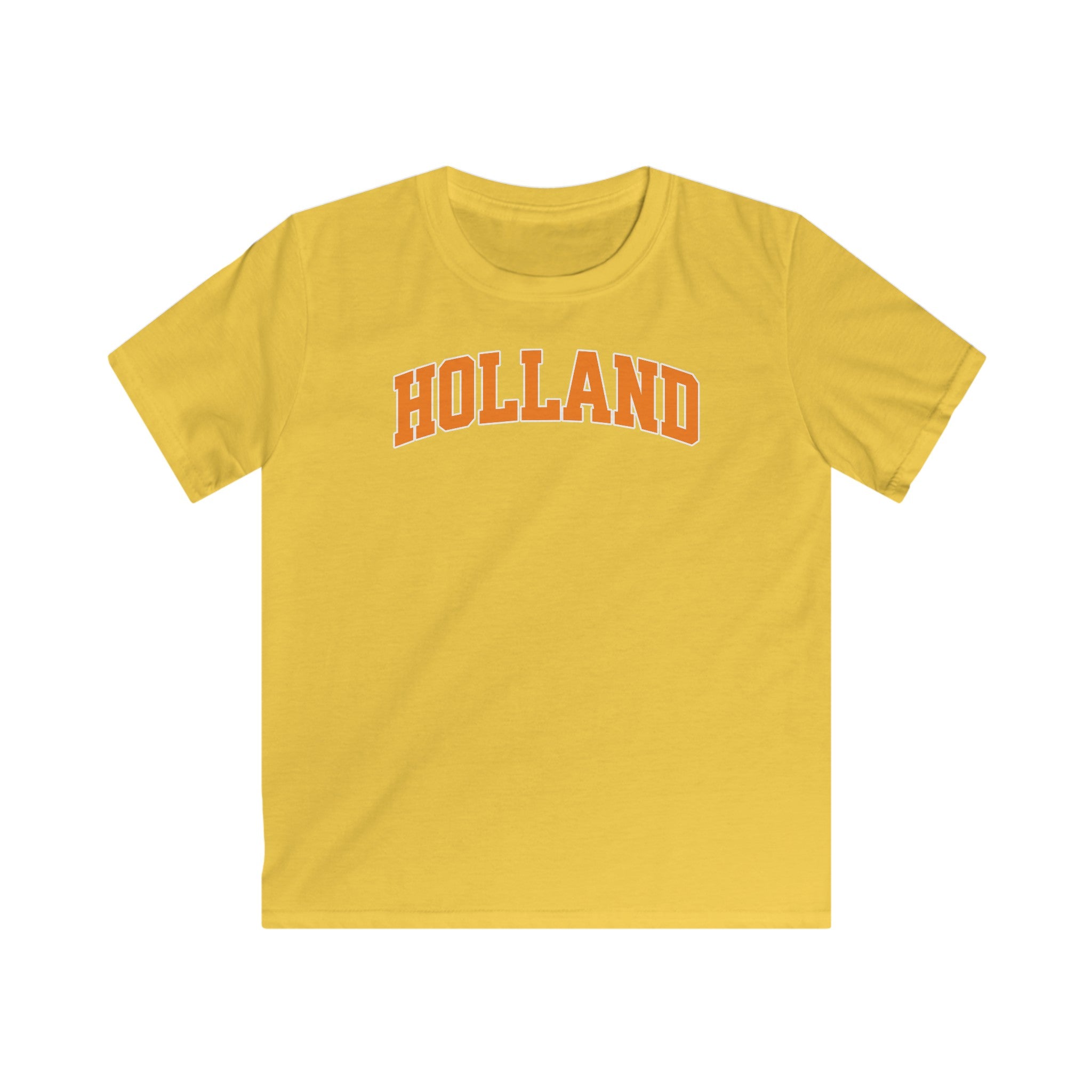 Kind Voetbal T-shirt - EK, WK en Koningsdag Kinderkleding - HOLLAND