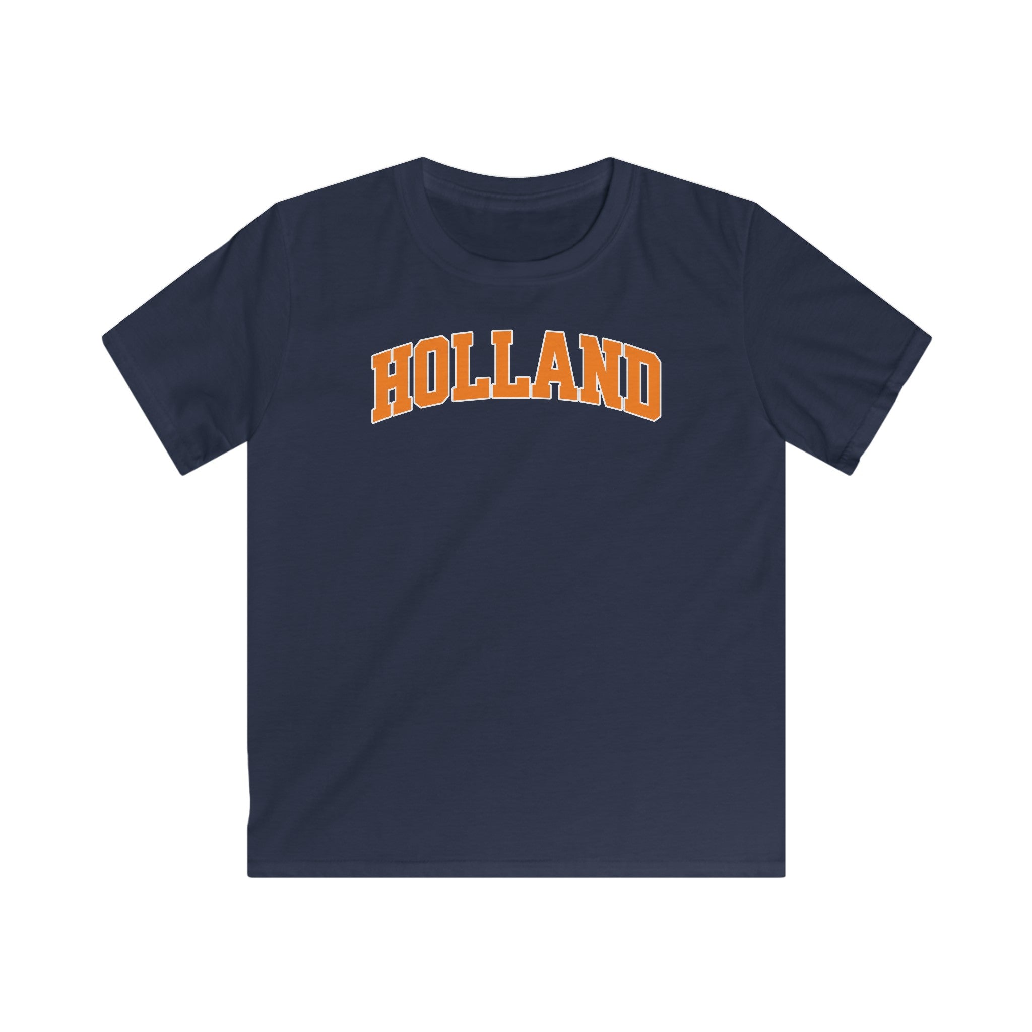 Kind Voetbal T-shirt - EK, WK en Koningsdag Kinderkleding - HOLLAND