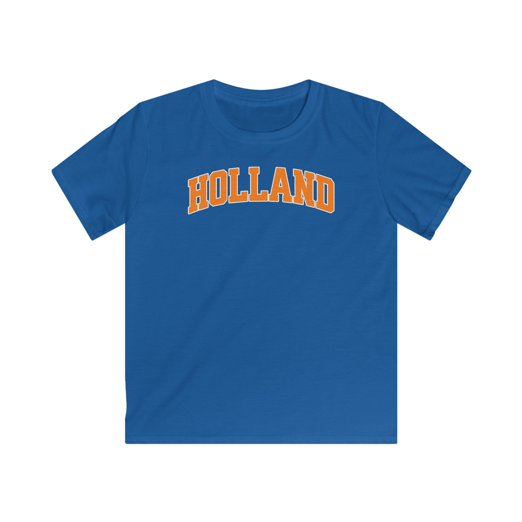Kind Voetbal T-shirt - EK, WK en Koningsdag Kinderkleding - HOLLAND