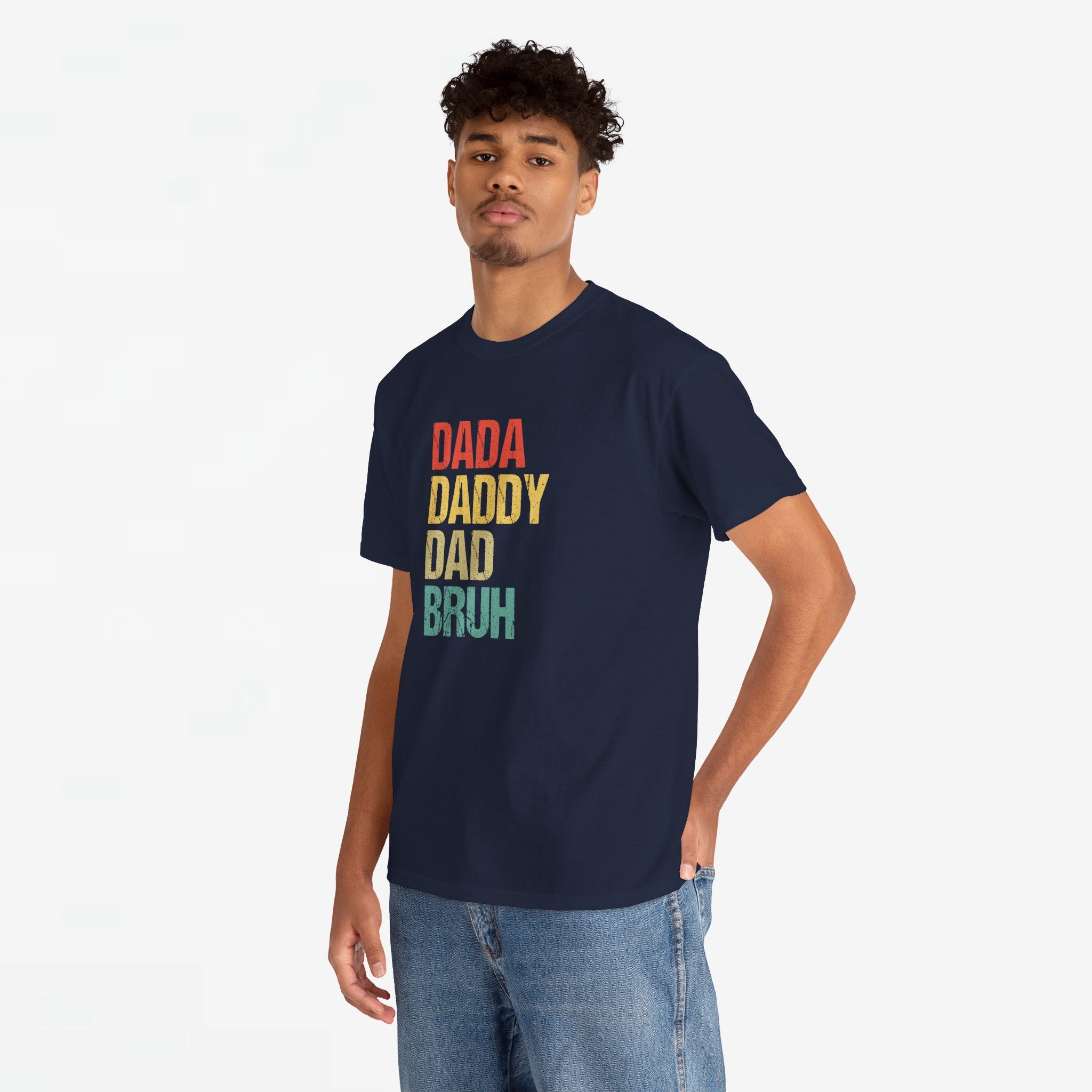 Vaderdag Papa Cadeau - T-shirt - Dada Daddy Dad Bruh - Oversized #28