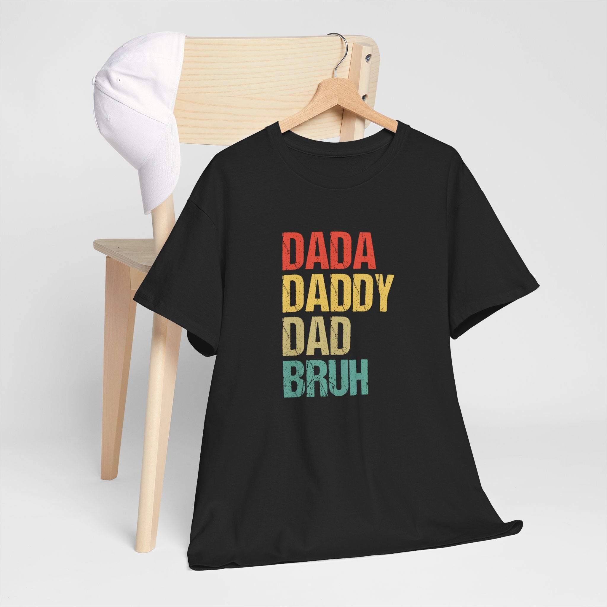 Vaderdag Papa Cadeau - T-shirt - Dada Daddy Dad Bruh - Oversized #28