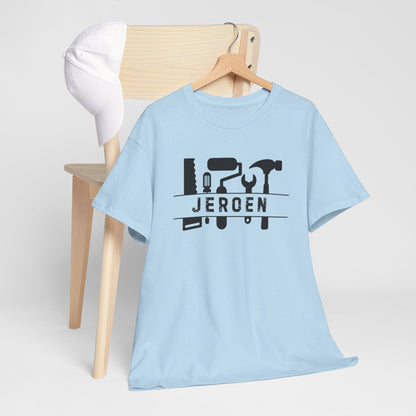 Gepersonaliseerde Vaderdag Papa Cadeau - T-shirt - Klusser Met Naam