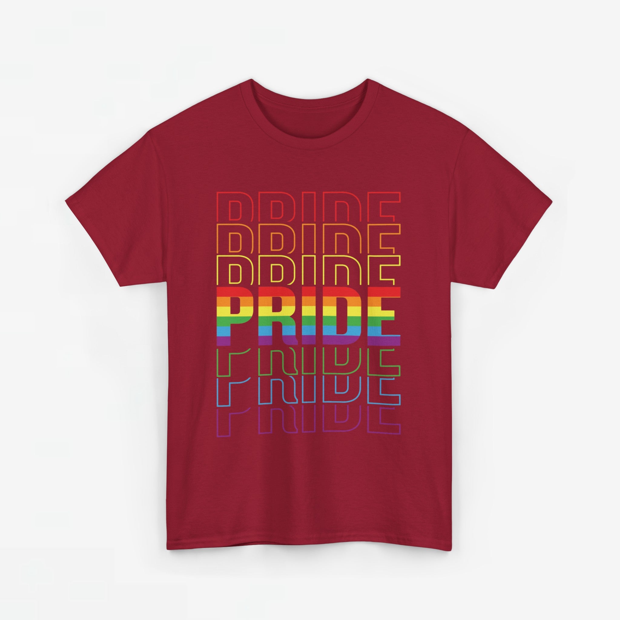 Gay Pride T-shirt - Pride Tekst - Oversized #51