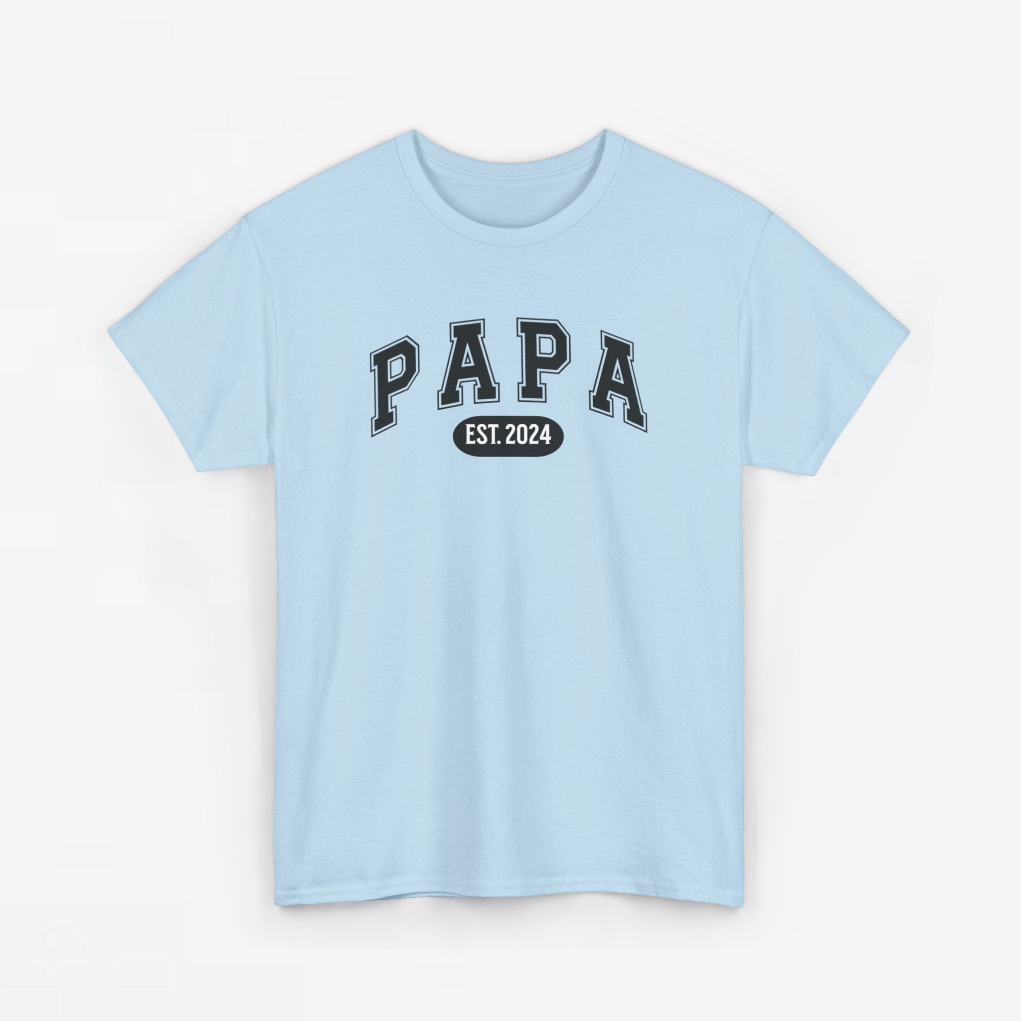 Gepersonaliseerde Vaderdag Papa Cadeau - T-shirt - Papa - EST [Jaar]