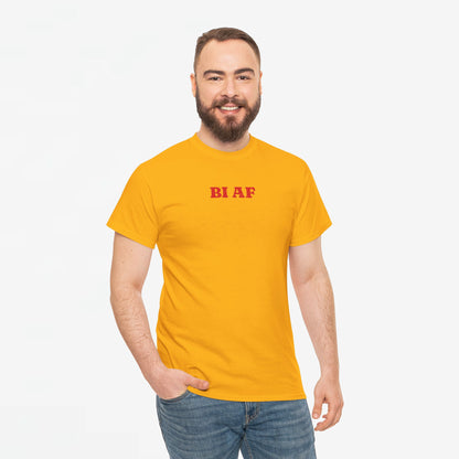 Gay Pride T-shirt -  BI AF - Oversized Tee