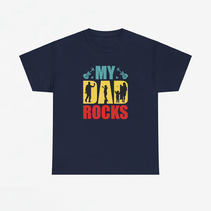 Vaderdag Papa Cadeau - T-shirt - My Dad Rocks - Oversized #35