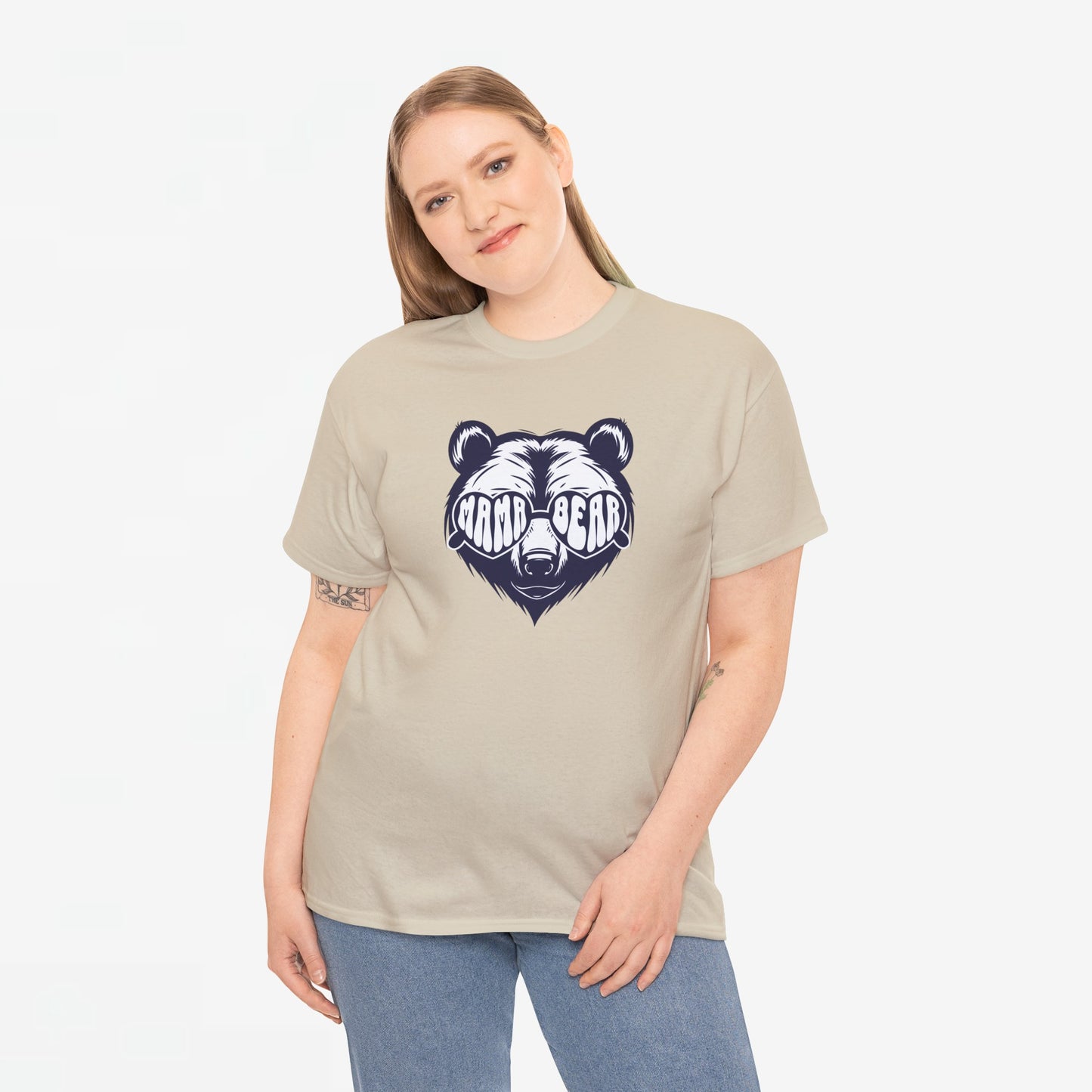 Moederdag Mama Cadeau - T-shirt - Mama Bear - Oversized - #82